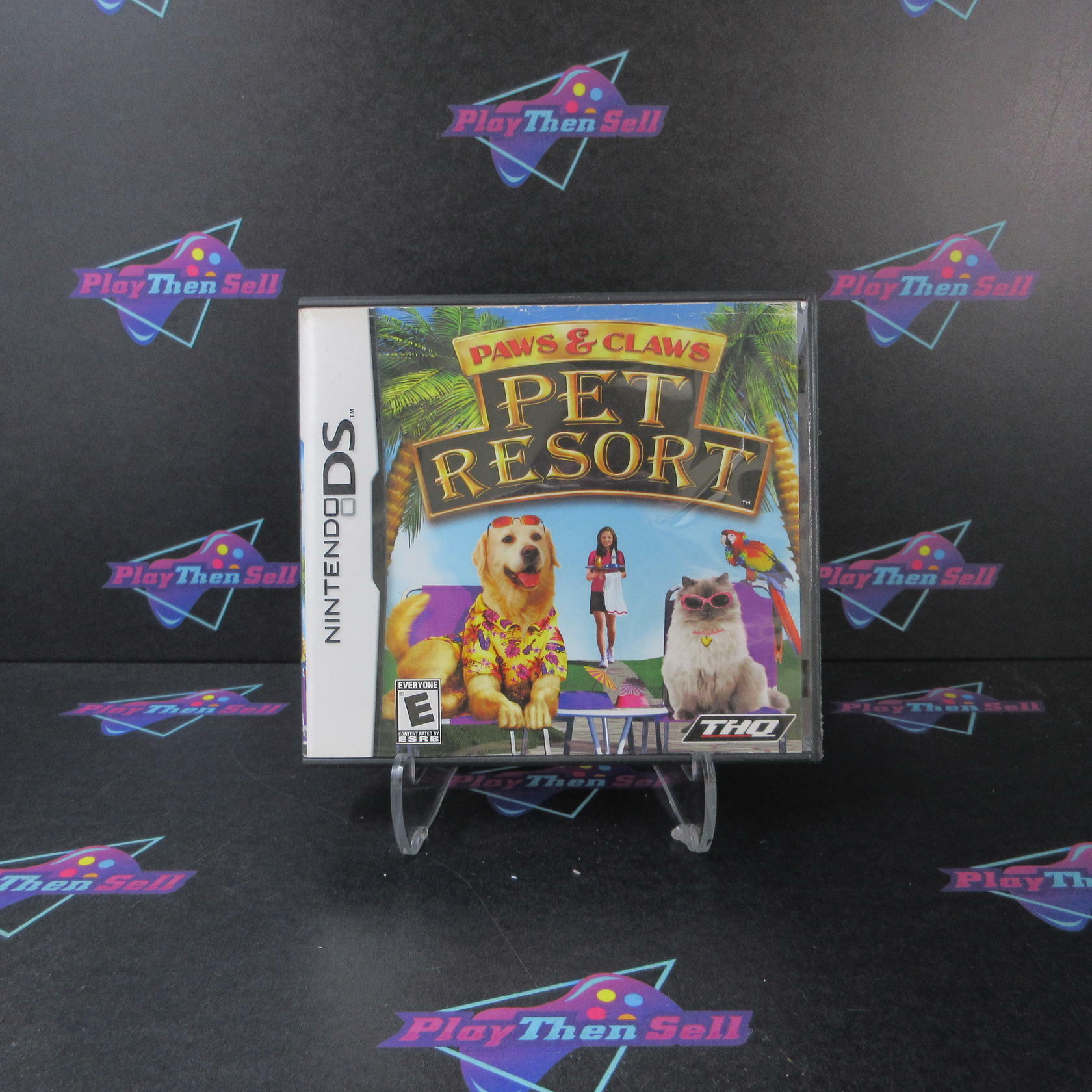 Paws & Claws Pet Resort Nintendo DS AD/CS Complete CIB - Very Good