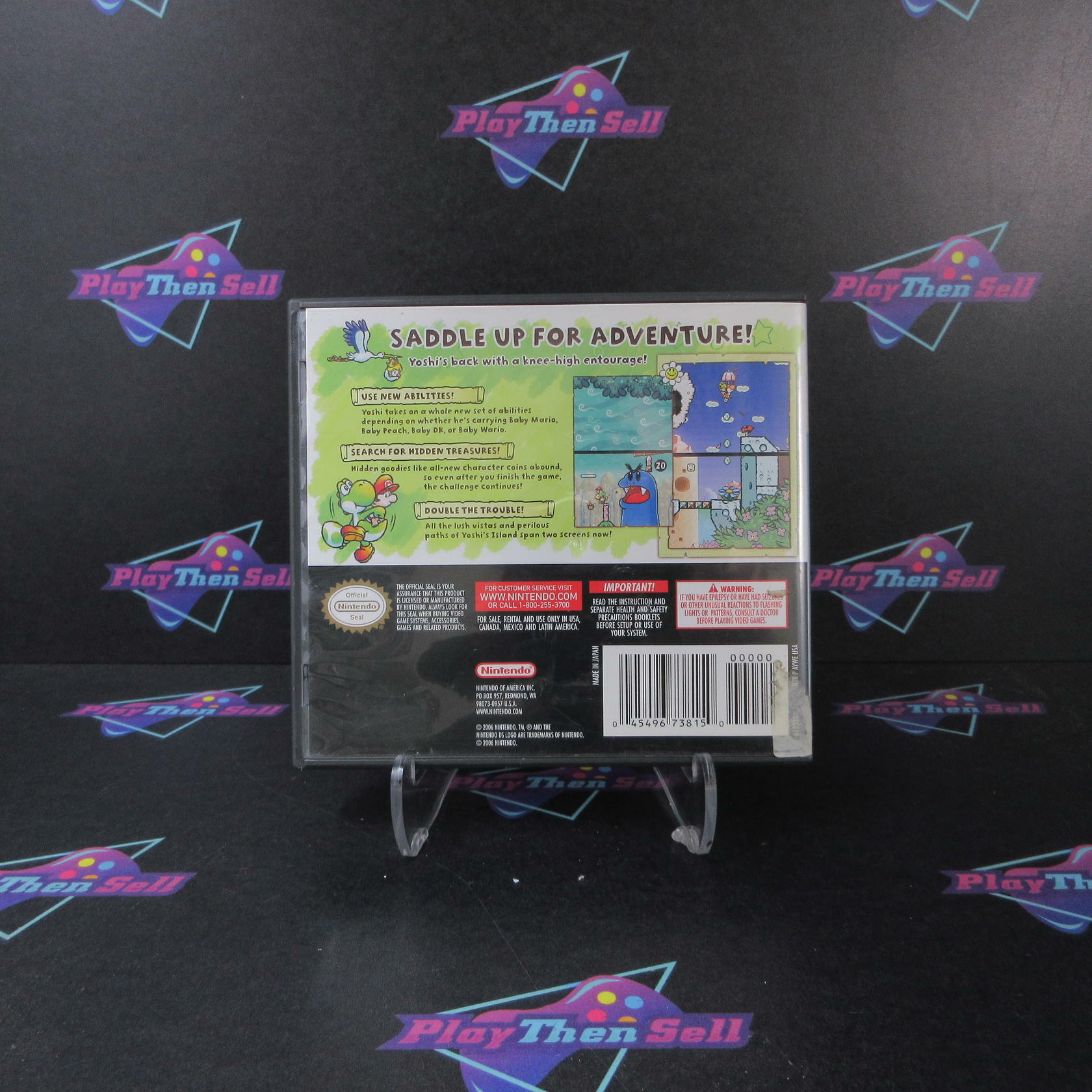 Yoshi's Island DS Nintendo DS CS Complete CIB - Very Good