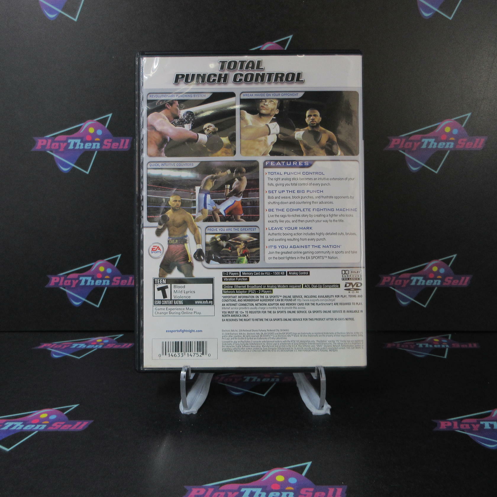 Fight Night 2004 PS2 PlayStation 2 - Like New