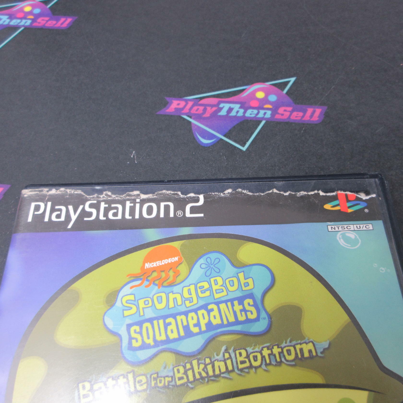 SpongeBob SquarePants Battle for Bikini Bottom PS2 PlayStation 2 AD/MD Complete - Very Good