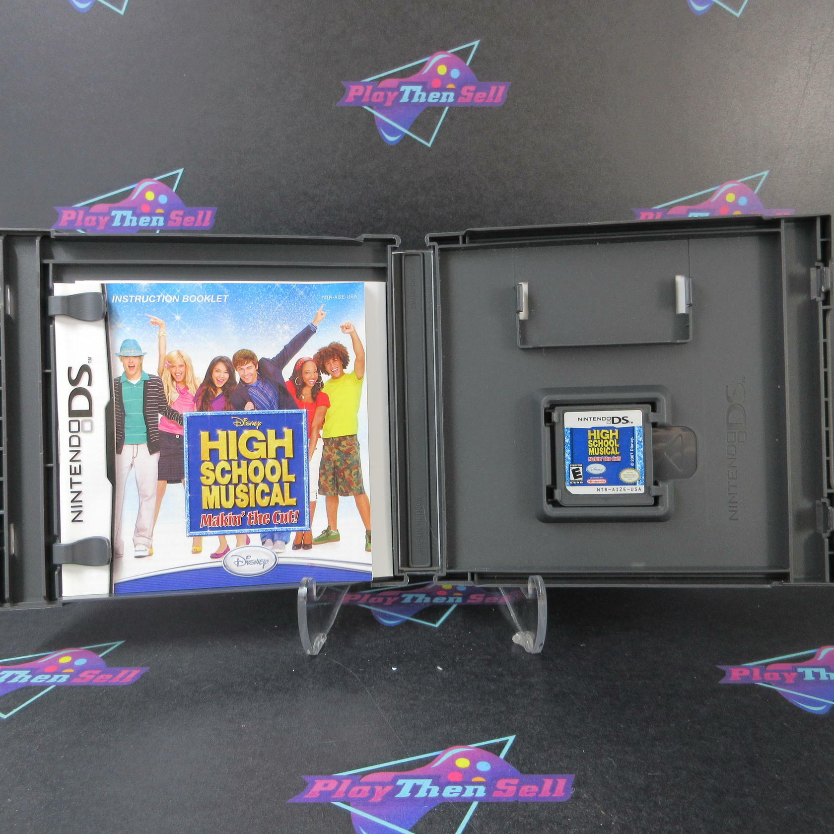High School Musical Makin the Cut Nintendo DS CS + Poster /Reg Card Complete CIB - Very Good