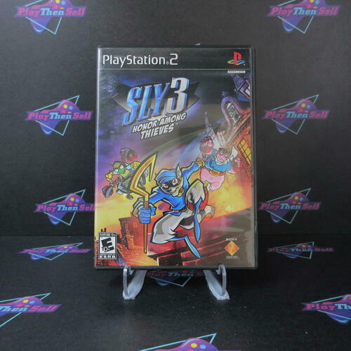 Sly 3 Honor Among Thieves PS2 PlayStation 2 + Reg Card - Like New
