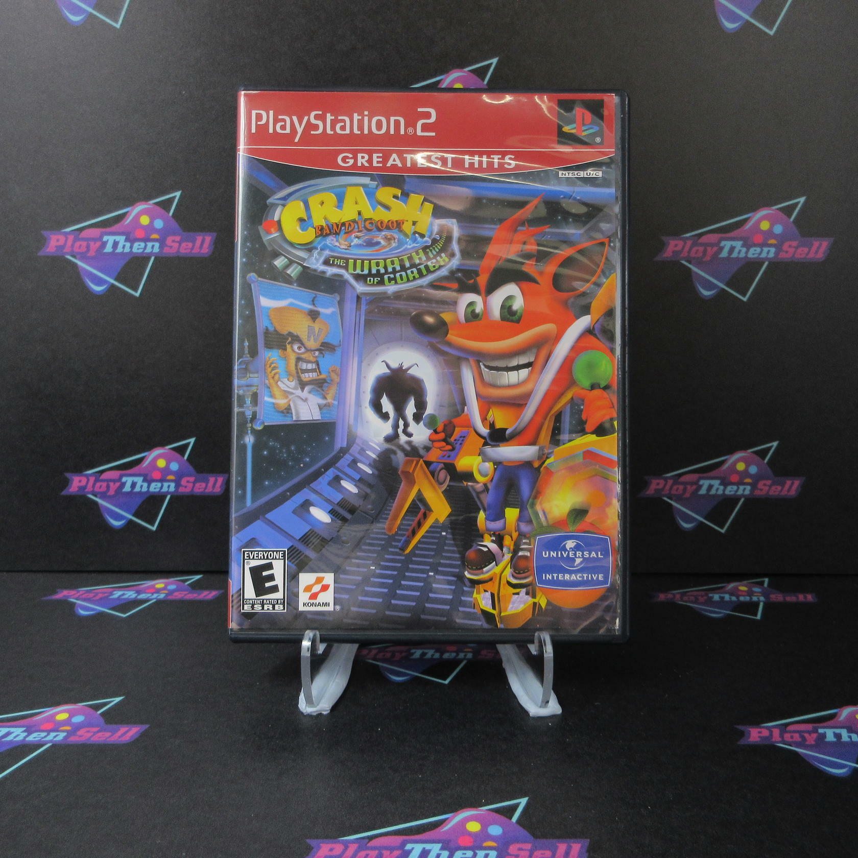Crash Bandicoot The Wrath of Cortex PS2 PlayStation 2 GH - Very Good
