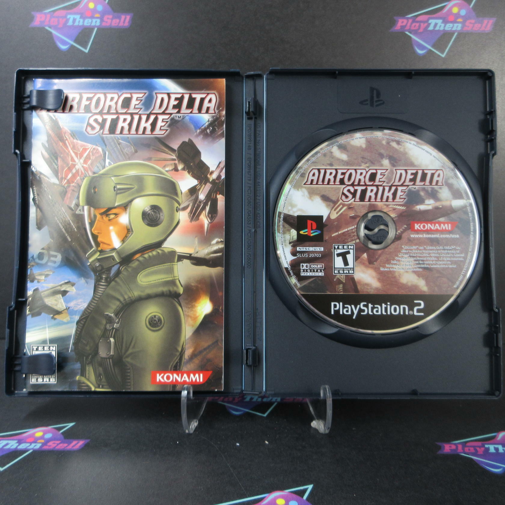 Airforce Delta Strike PS2 PlayStation 2 - Like New