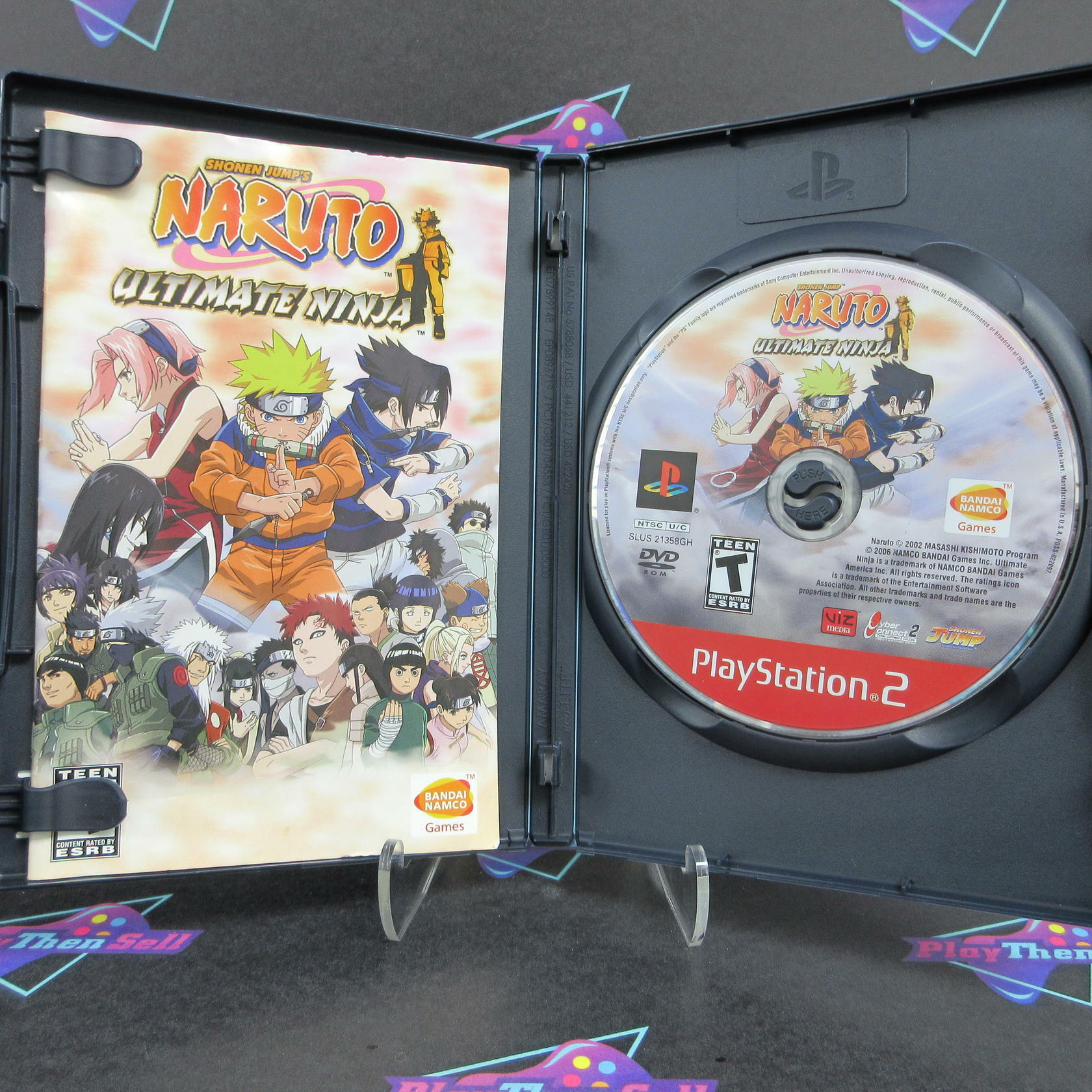 Naruto Ultimate Ninja PS2 PlayStation 2 GH - Like New