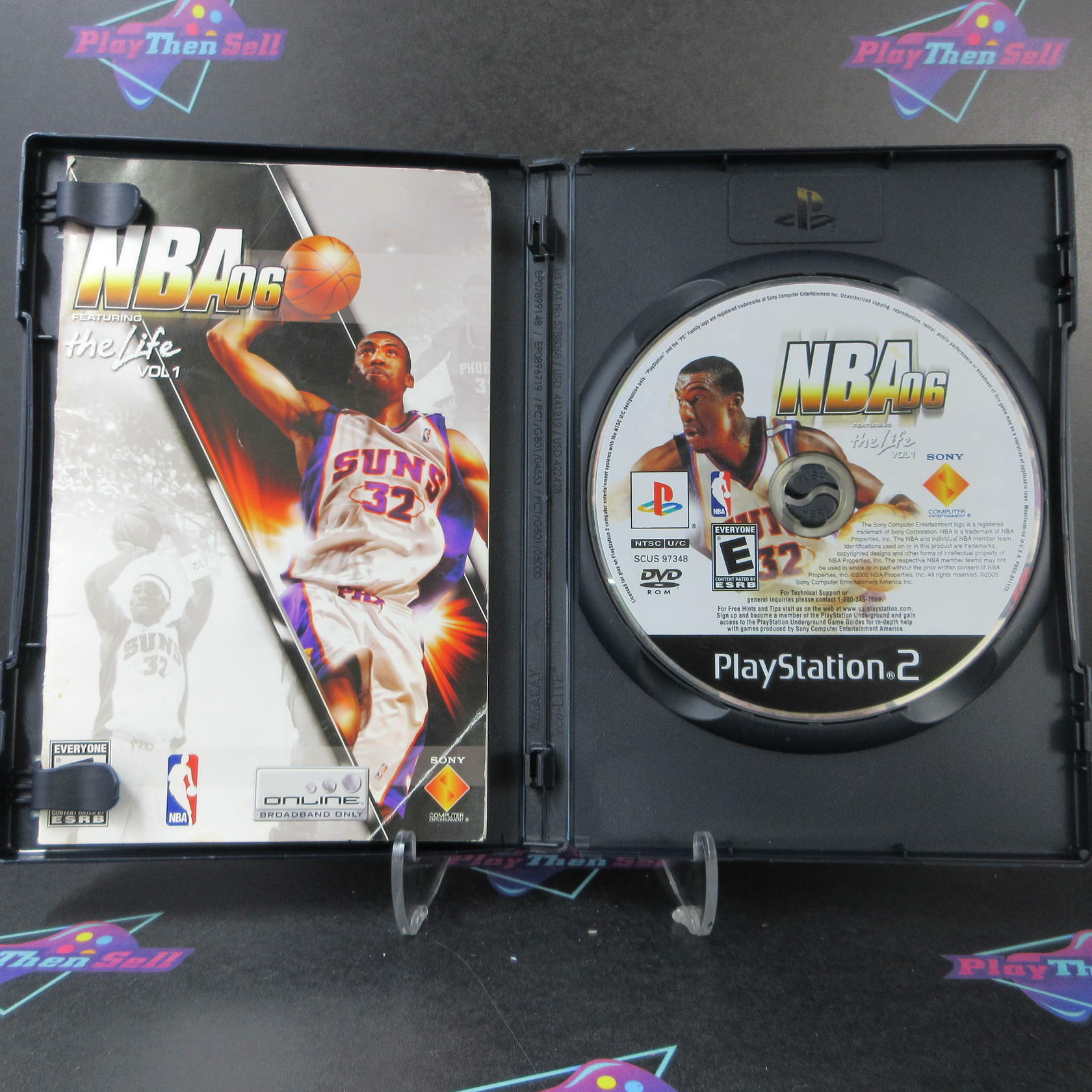 NBA 06 The Life PS2 PlayStation 2 MD Complete CIB - Very Good