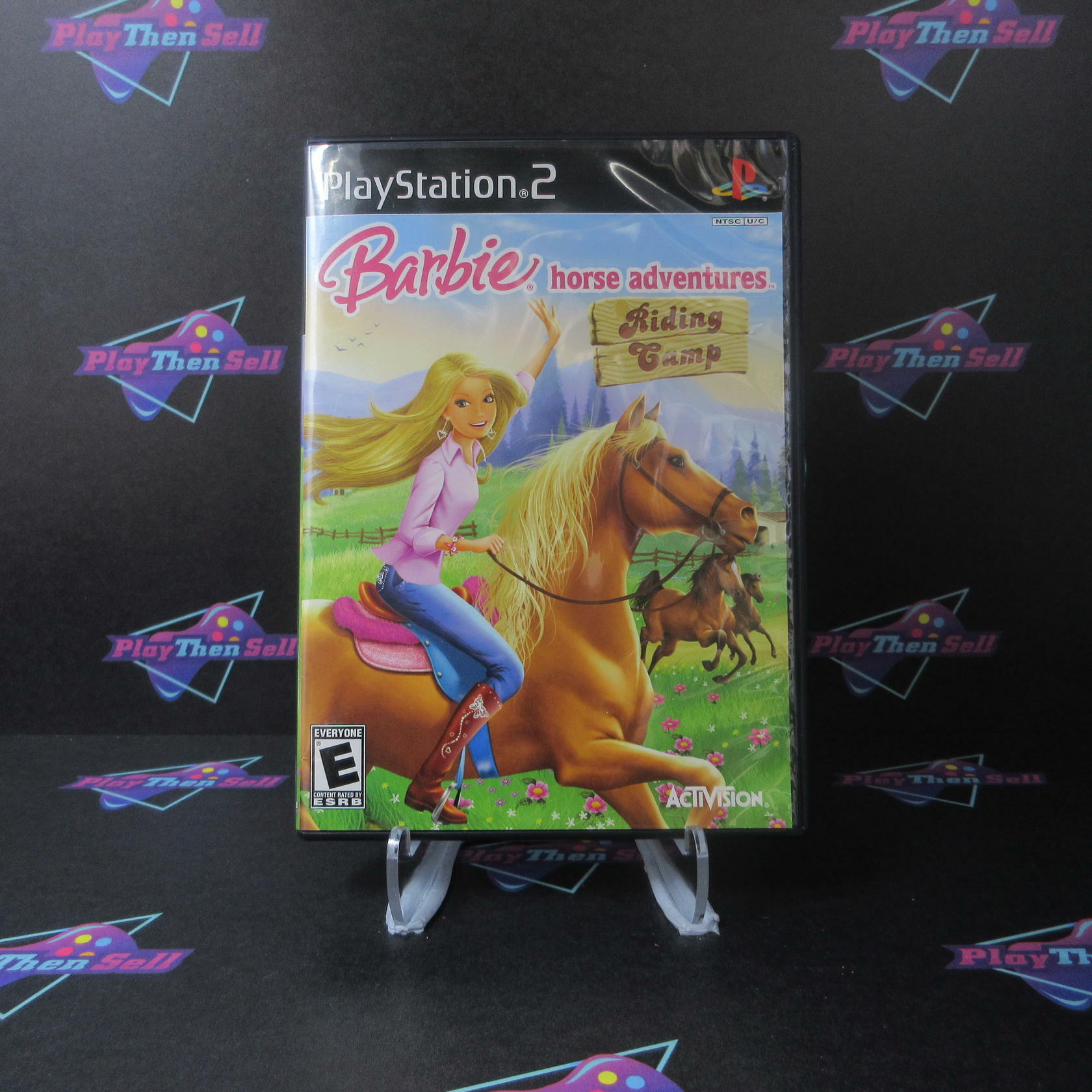 Barbie Horse Adventures Riding Camp PS2 PlayStation 2 - Like New