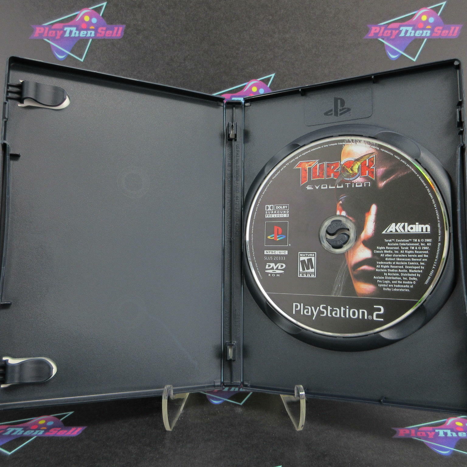 Turok Evolution PS2 PlayStation 2 - Very Good