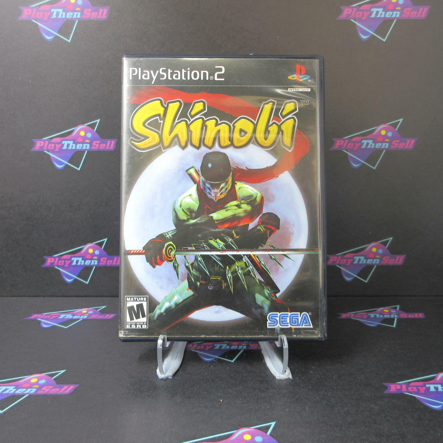 Shinobi PS2 PlayStation 2 AD Complete CIB - Very Good
