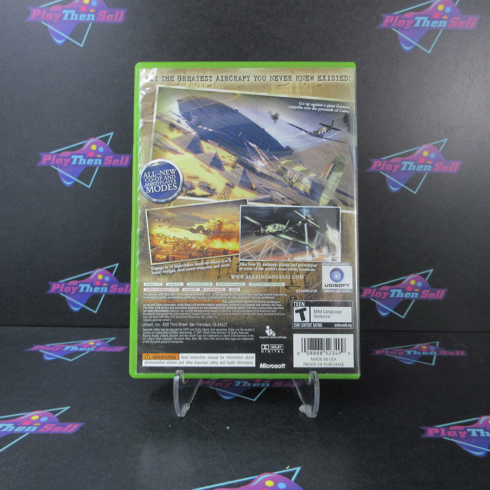 Blazing Angels 2 Secret Missions Xbox 360 - Very Good