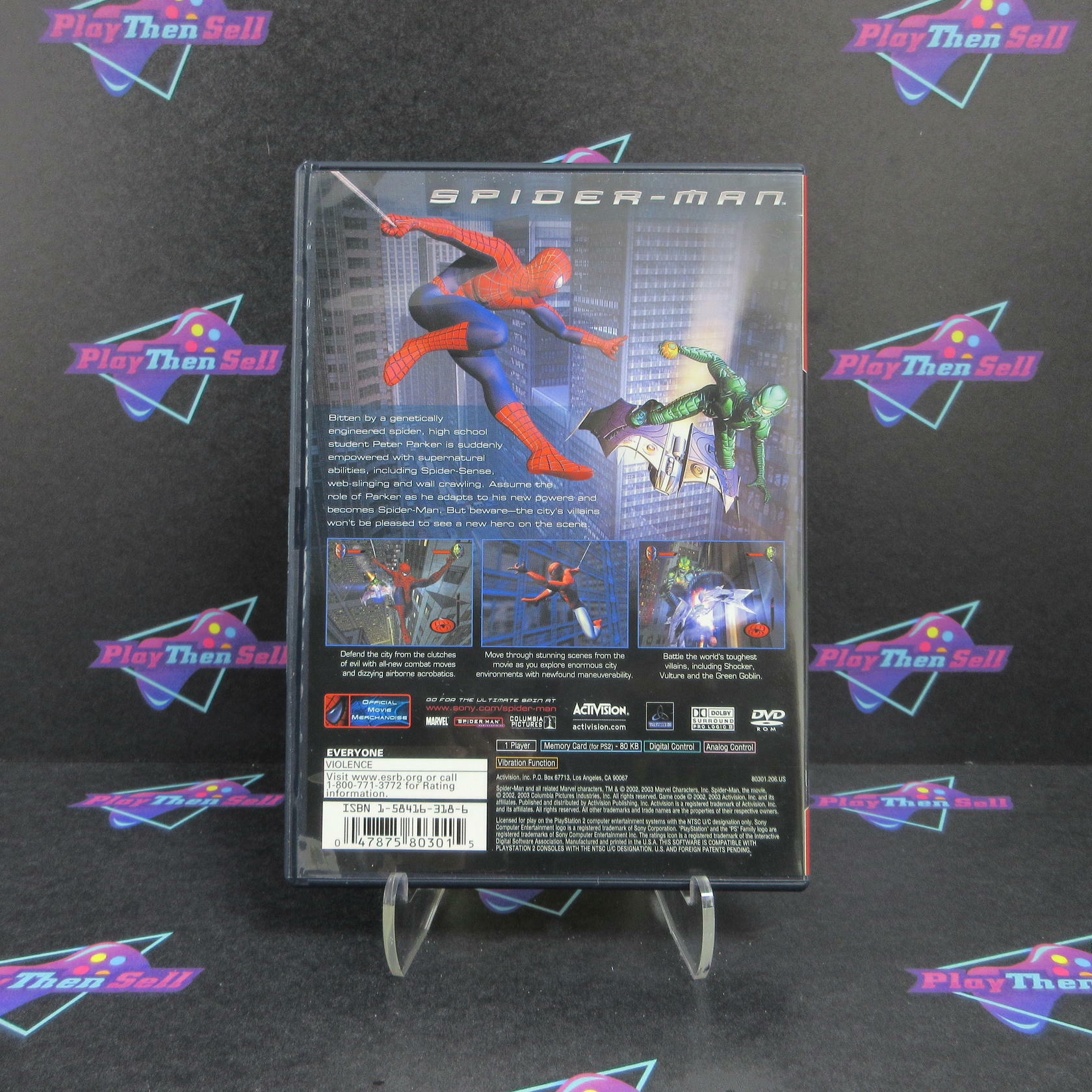 Spider-Man PS2 PlayStation 2 Greatest Hits - Like New