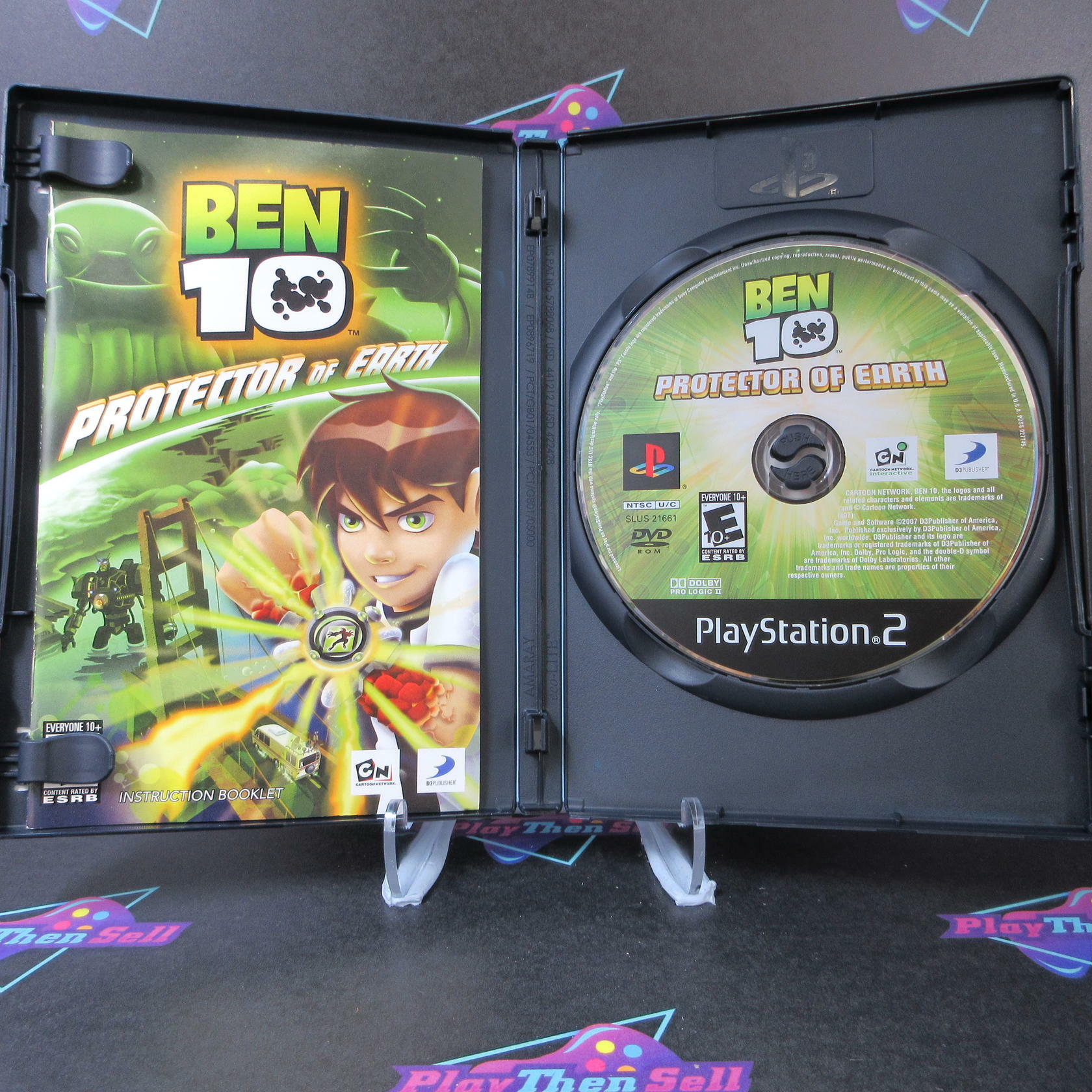 Ben 10 Protector of Earth PS2 PlayStation 2 - Like New