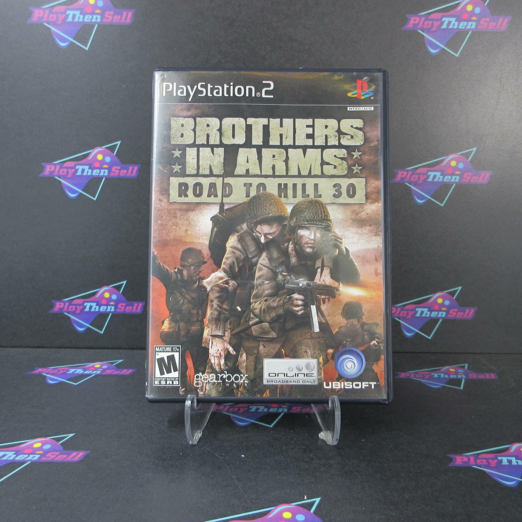 Brothers in Arms Road to Hill 30 PS2 PlayStation 2 - Very Good