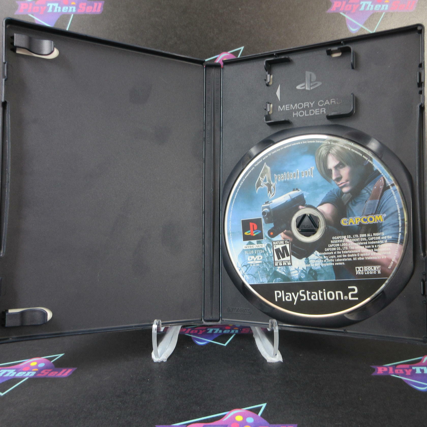 Resident Evil 4 PS2 PlayStation 2 AD/NM - Very Good