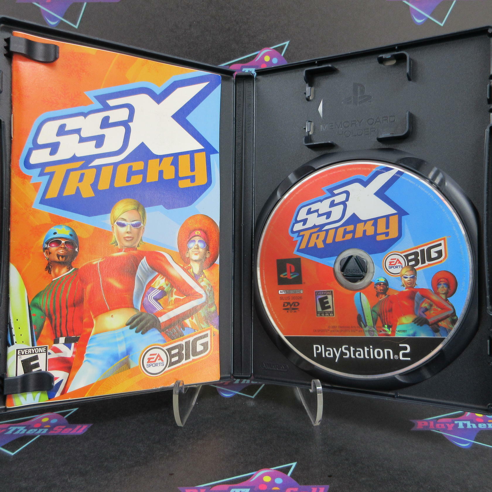 SSX Tricky PS2 PlayStation 2 AD + Reg Card Complete CIB - Very Good