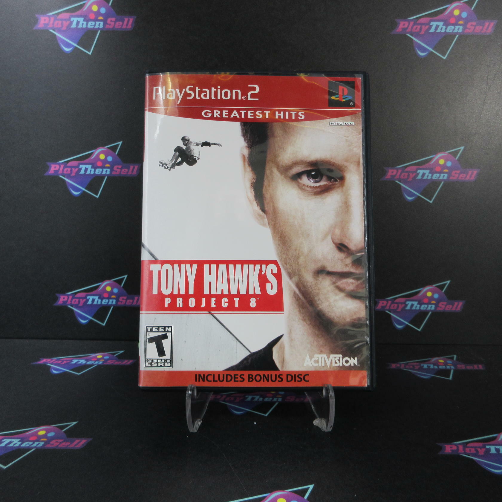 Tony Hawk's Project 8 PS2 PlayStation 2 GH No Bonus Disc - Very Good