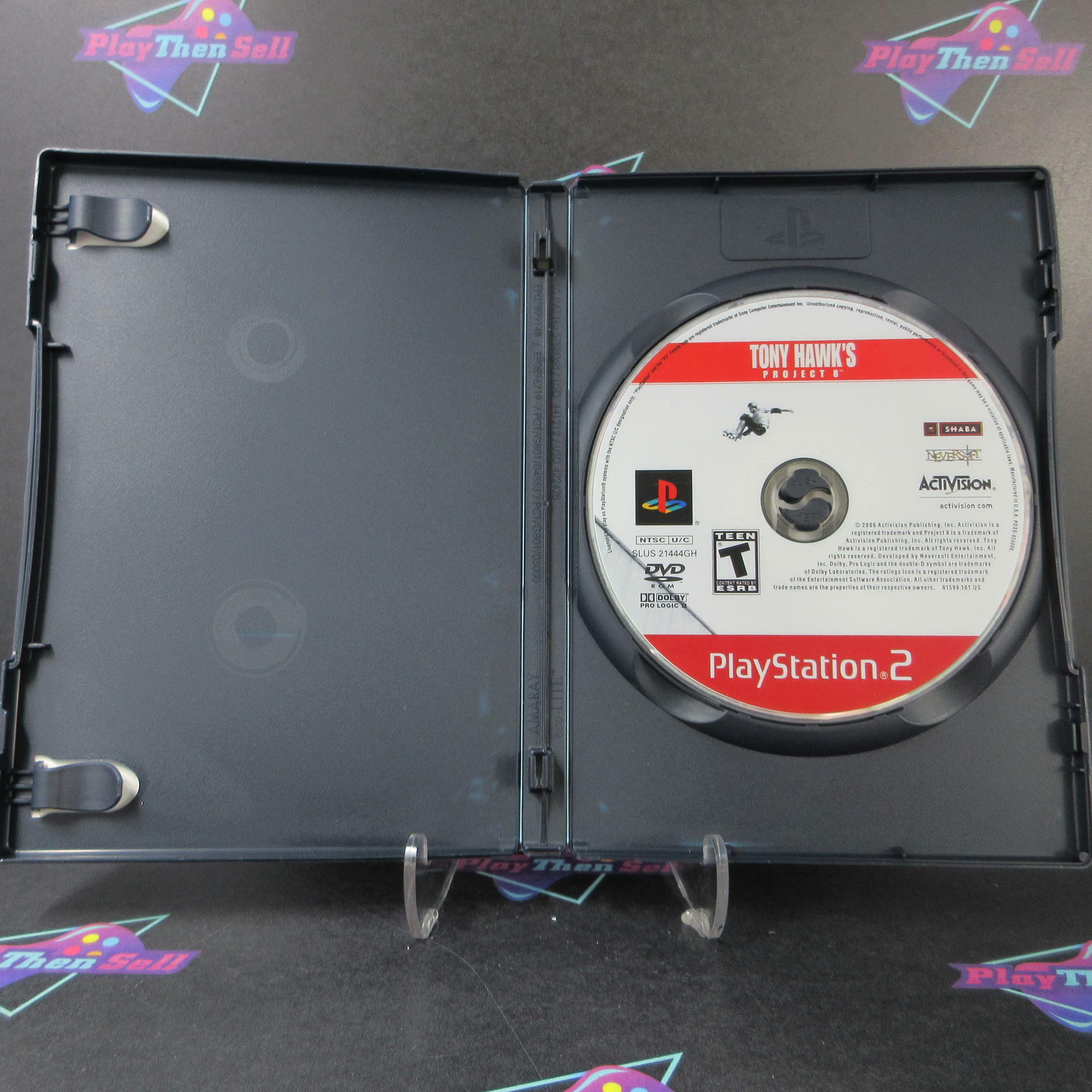 Tony Hawk's Project 8 PS2 PlayStation 2 GH No Bonus Disc - Very Good