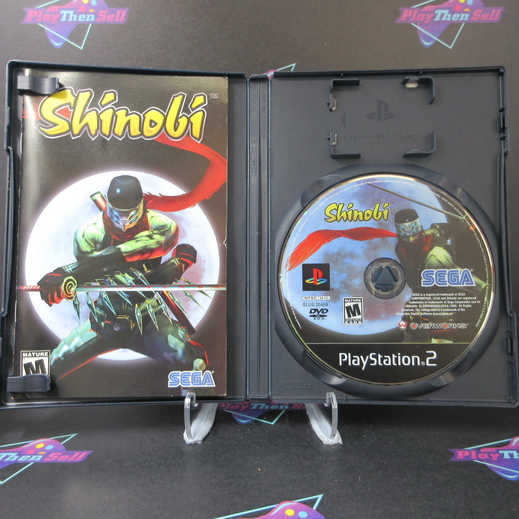 Shinobi PS2 PlayStation 2 AD Complete CIB - Very Good