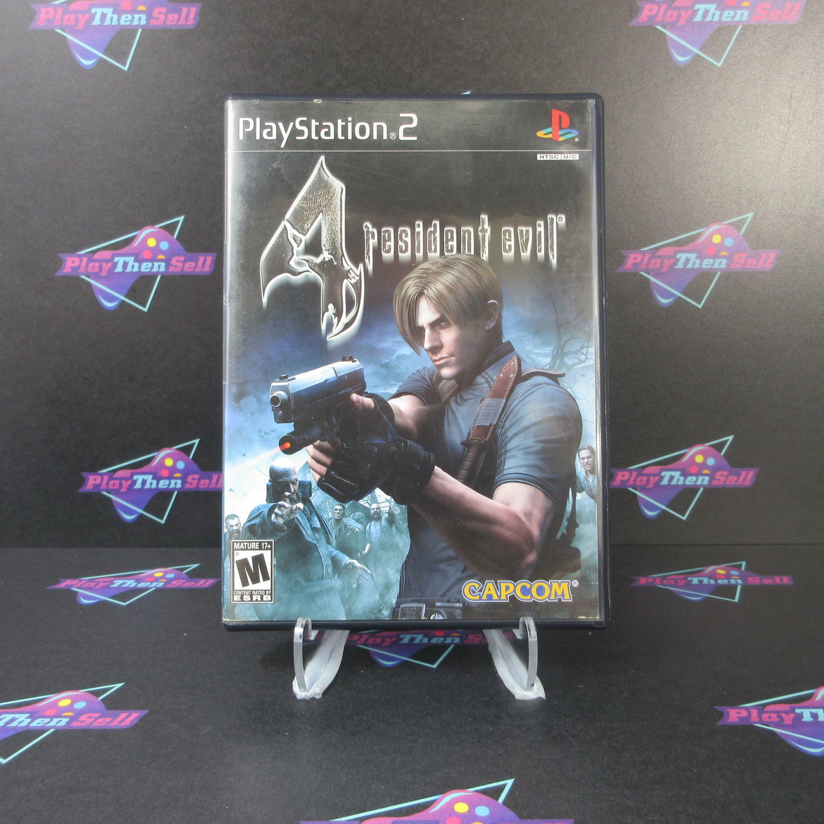 Resident Evil 4 PS2 PlayStation 2 AD/NM - Very Good