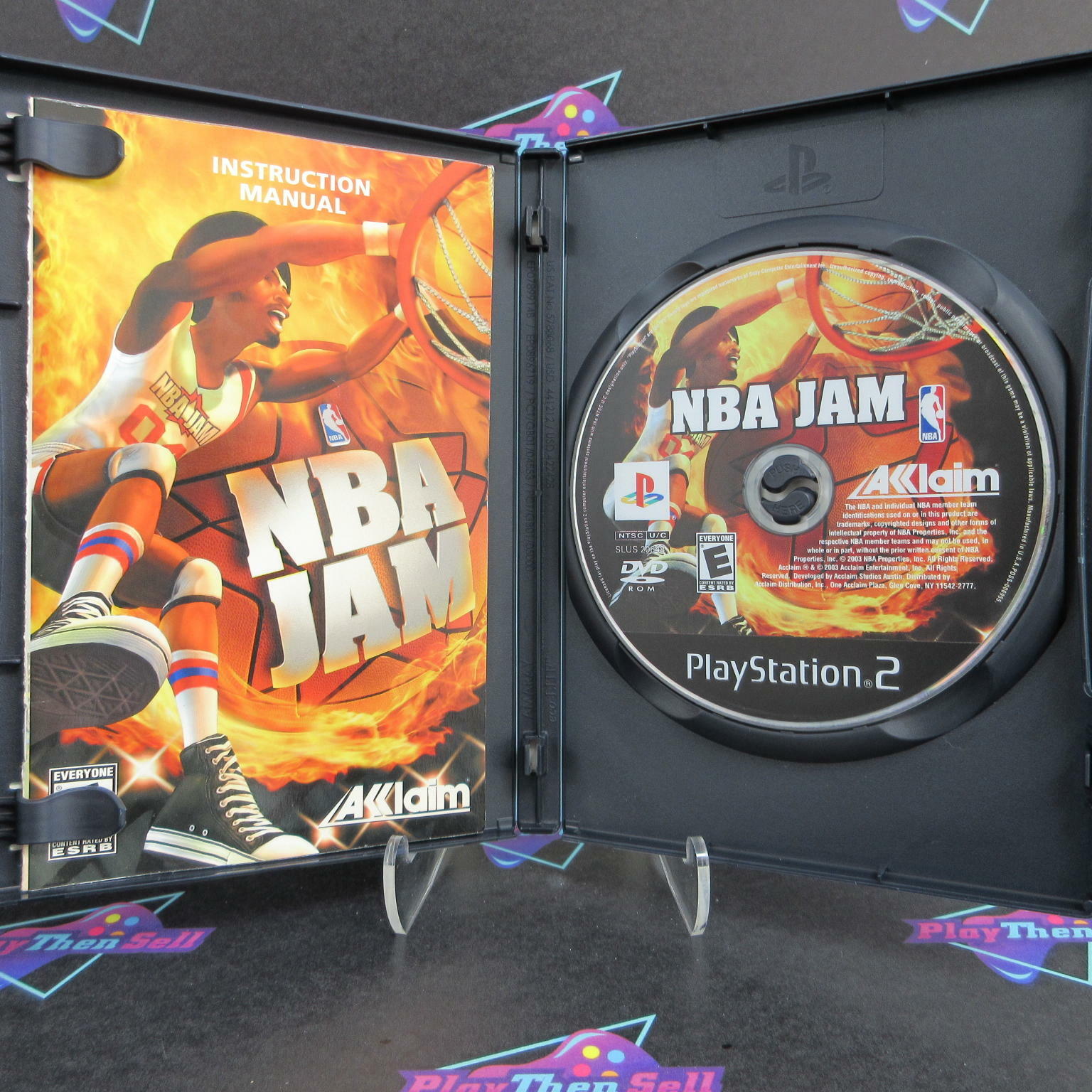 NBA Jam PS2 PlayStation 2 + Reg Card - Like New