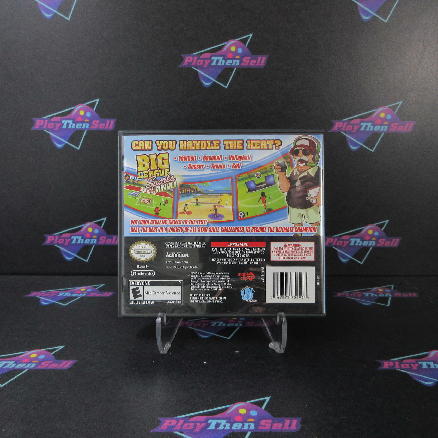 Big League Sports Summer Sports Nintendo DS - Like New
