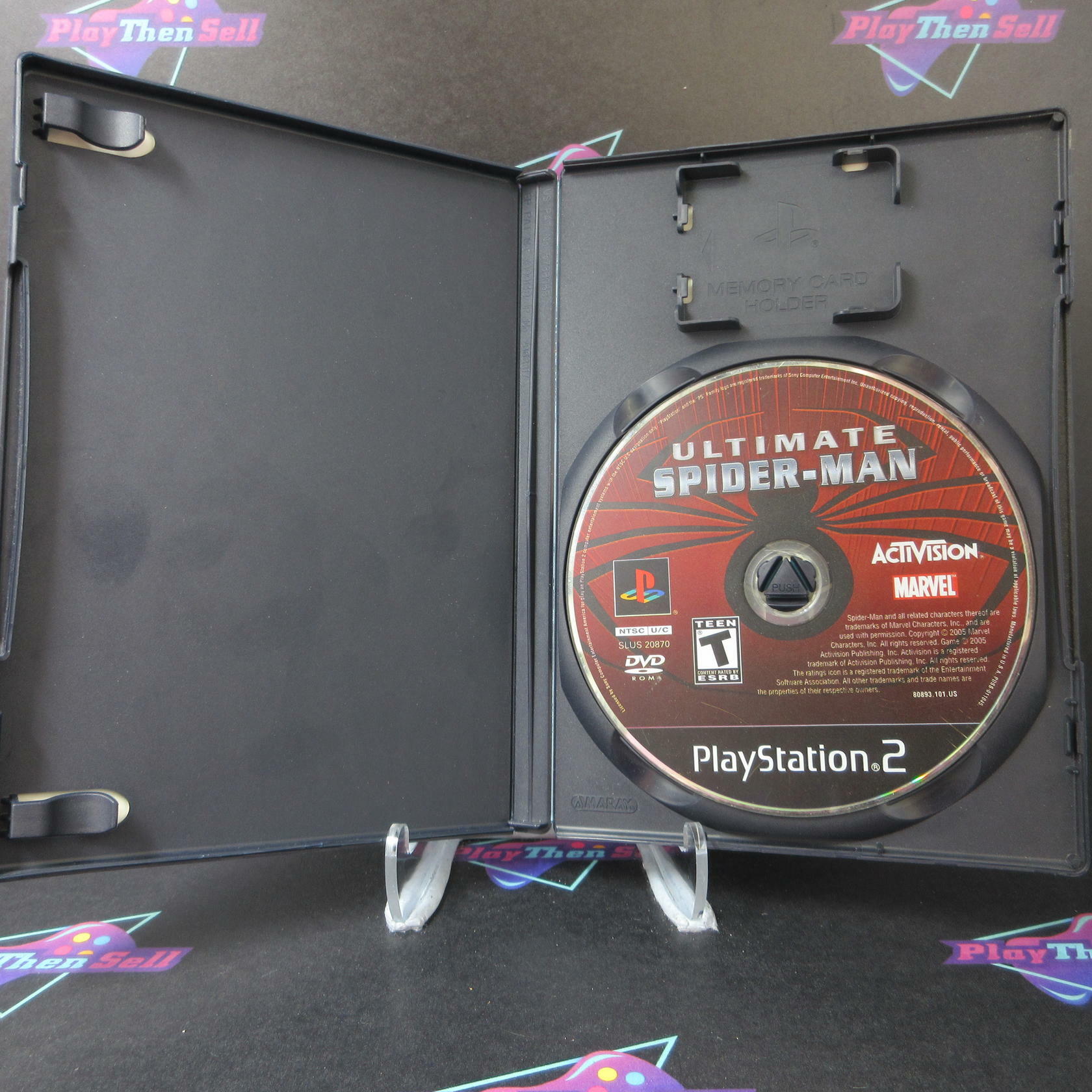 Ultimate Spider-Man PS2 PlayStation 2 AD/NM - Very Good