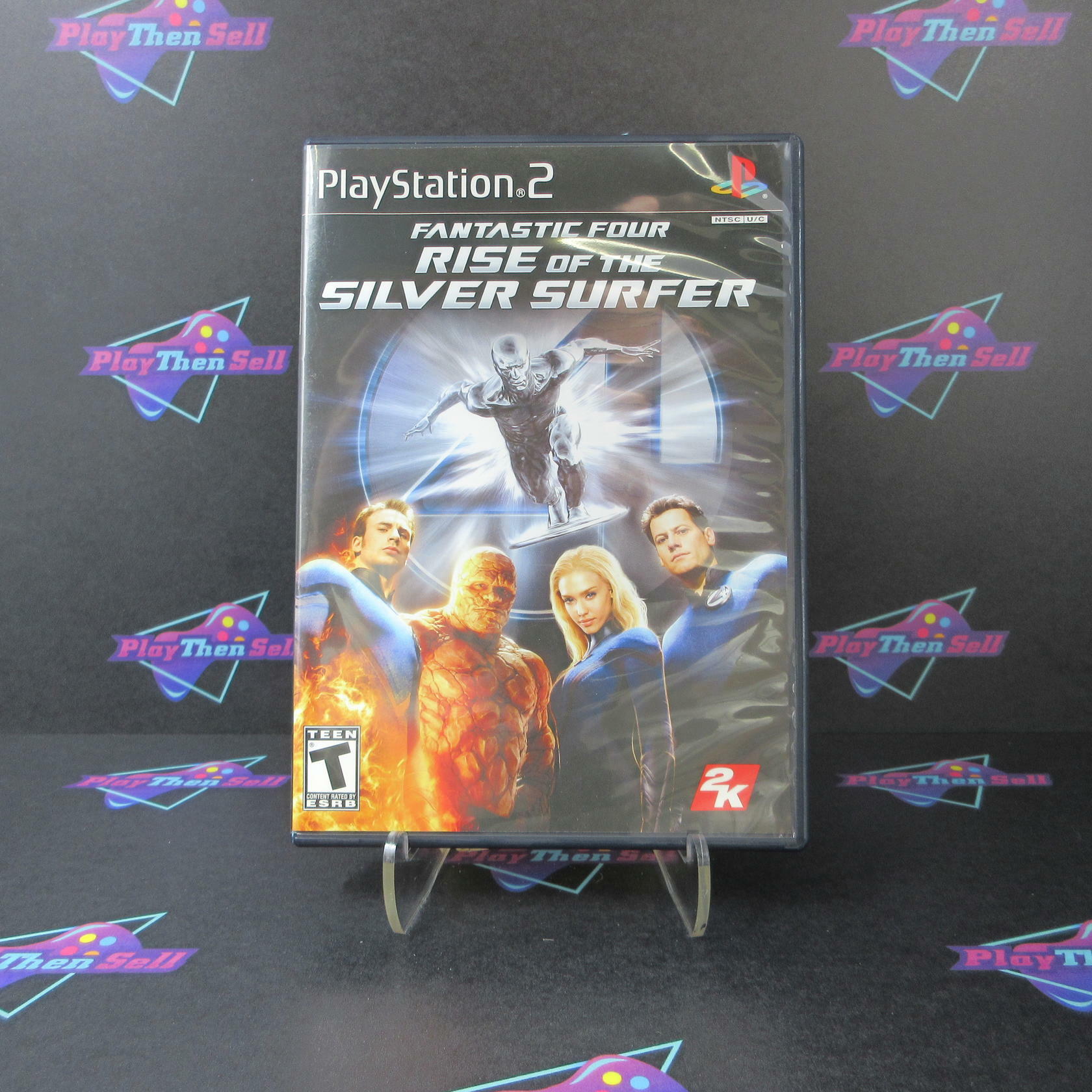 Fantastic Four Rise of the Silver Surfer PS2 PlayStation 2 - Like New