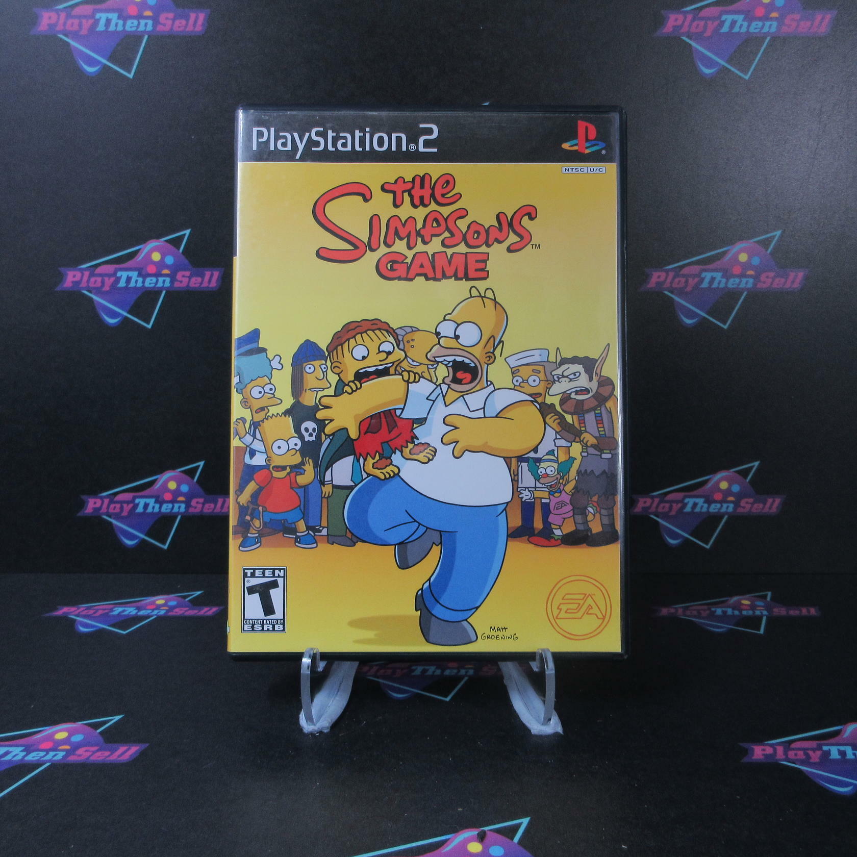 The Simpsons Game PS2 PlayStation 2 - Very Good