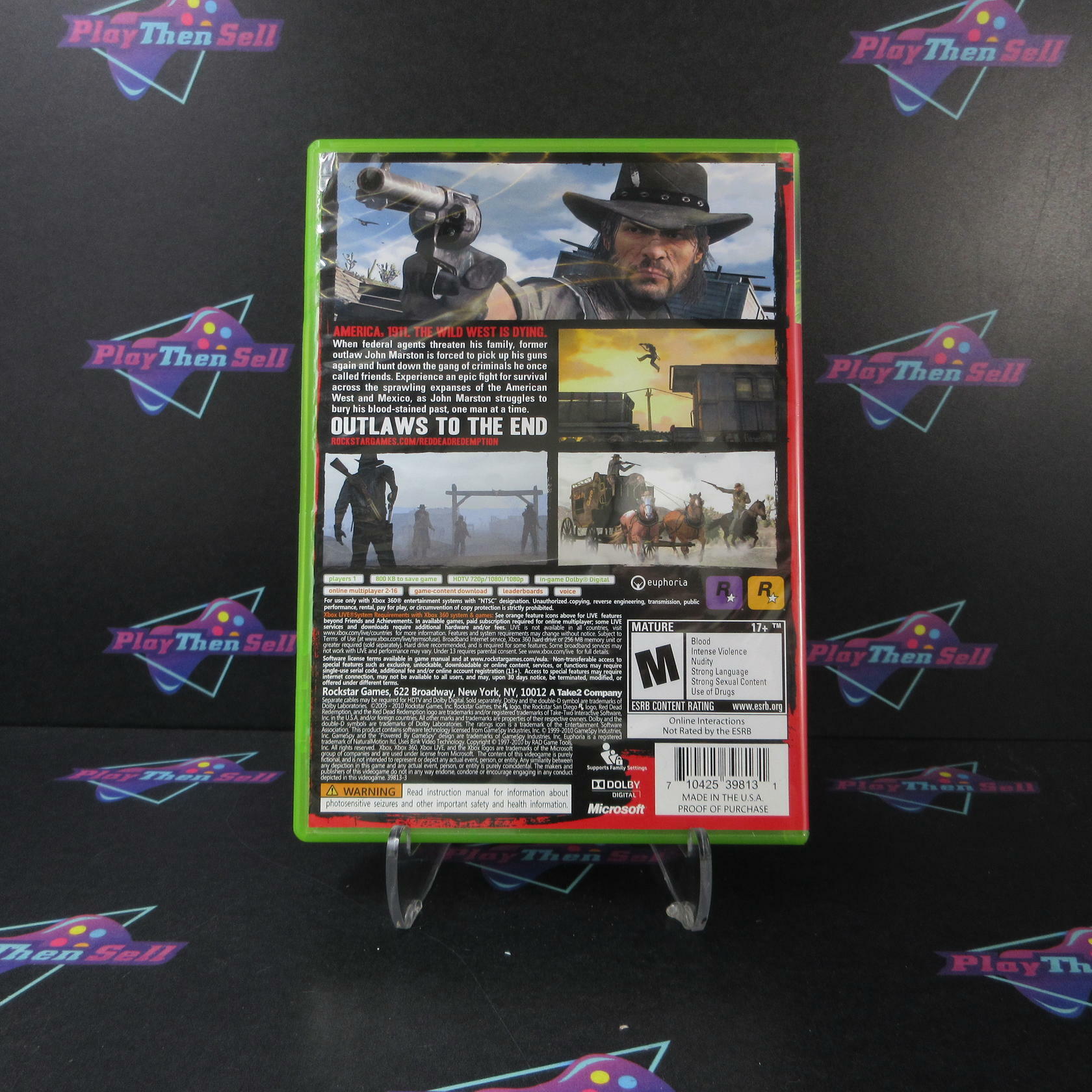 Red Dead Redemption Special Edition Xbox 360 + Sleeve - Very Good