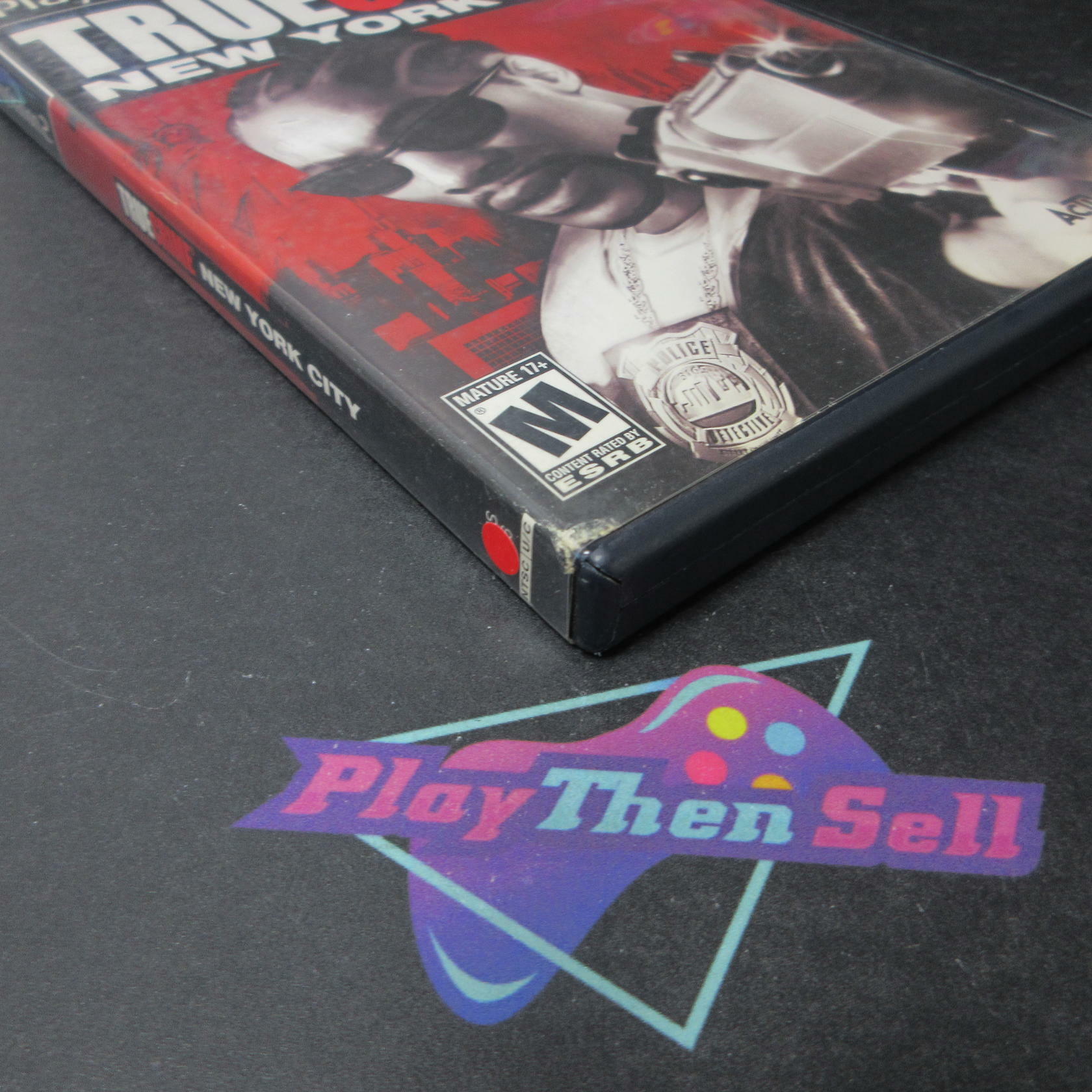 True Crime New York City PS2 PlayStation 2 AD/NM - Very Good