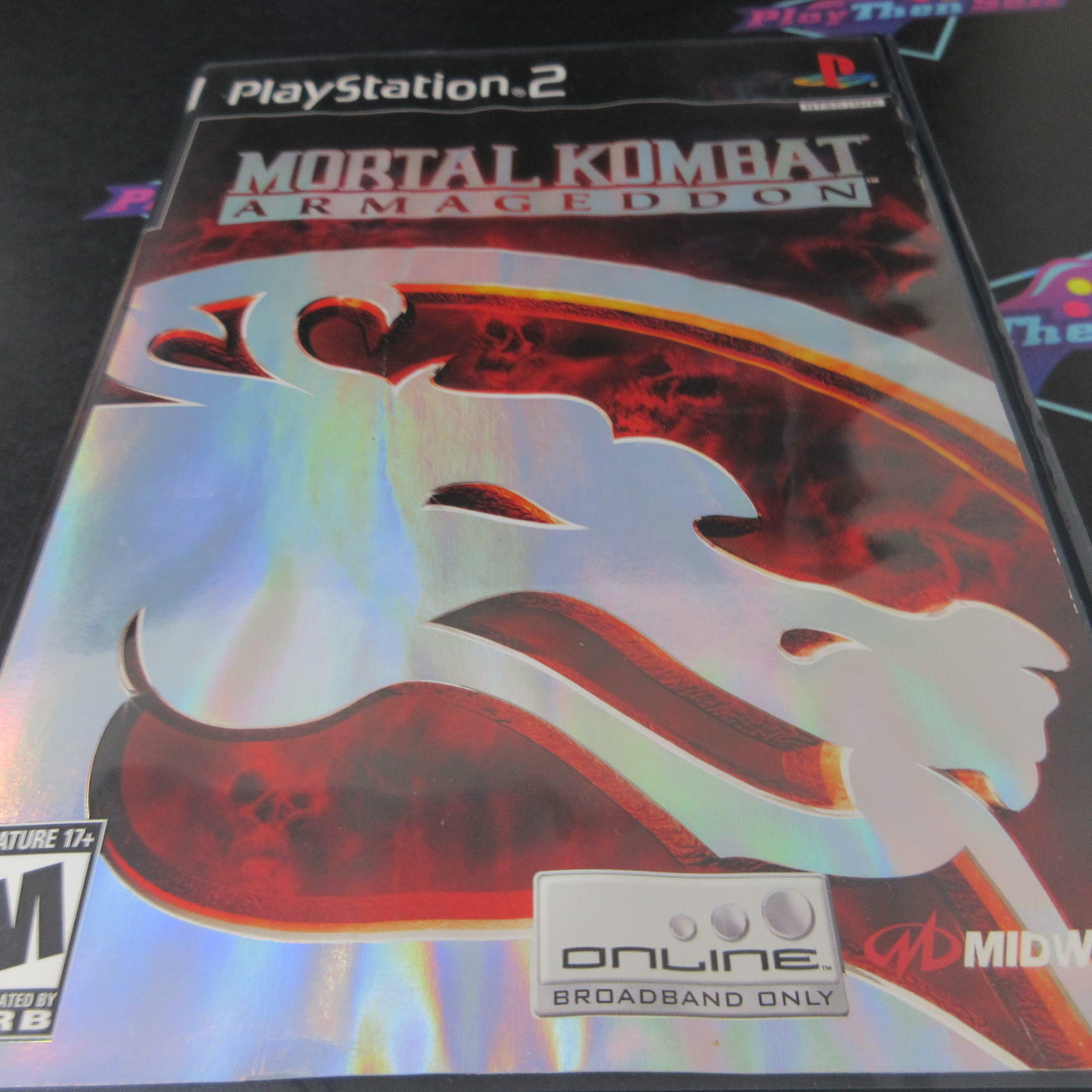 Mortal Kombat Armageddon PS2 PlayStation 2 AD + Reg Card Complete CIB - Very Good