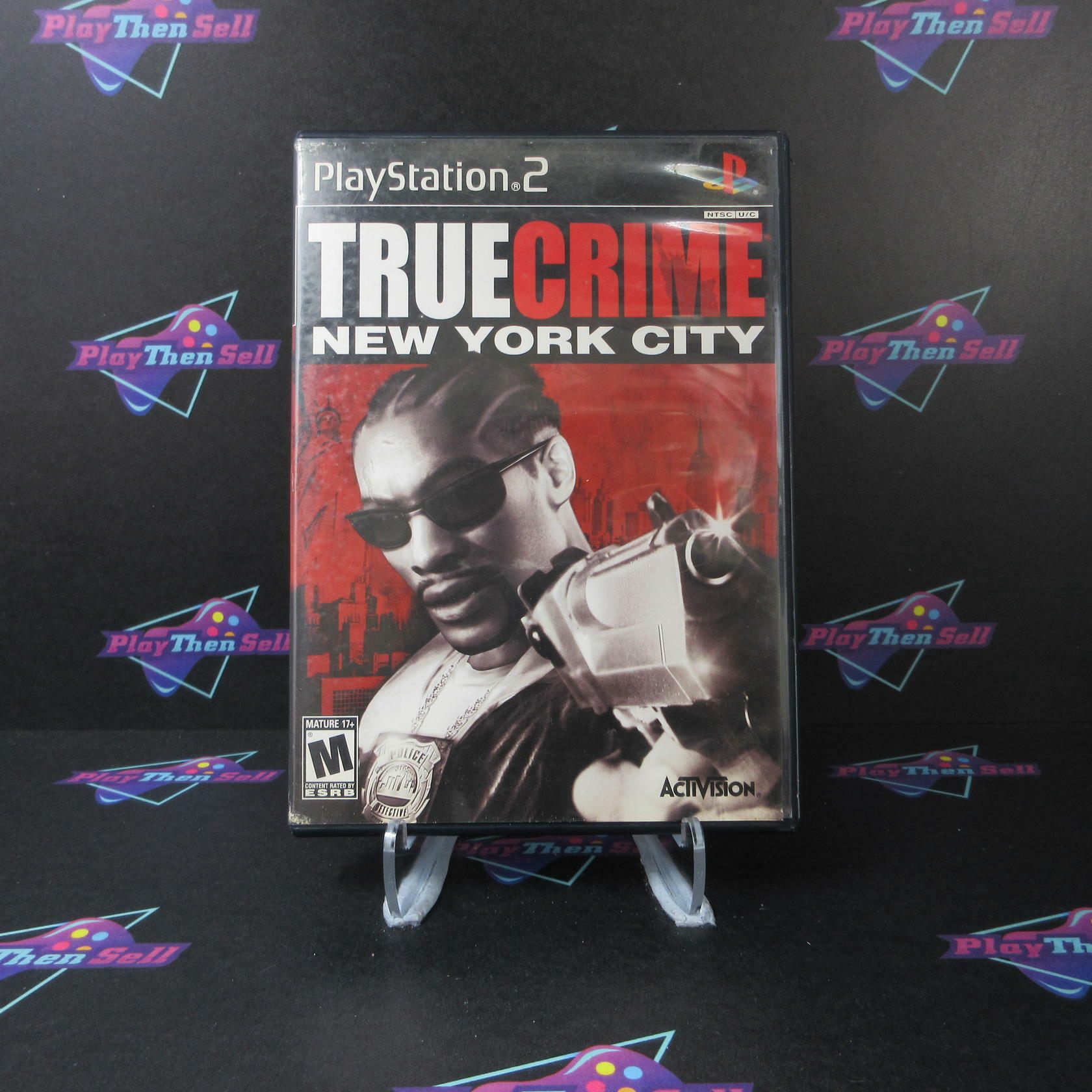 True Crime New York City PS2 PlayStation 2 AD/NM - Very Good
