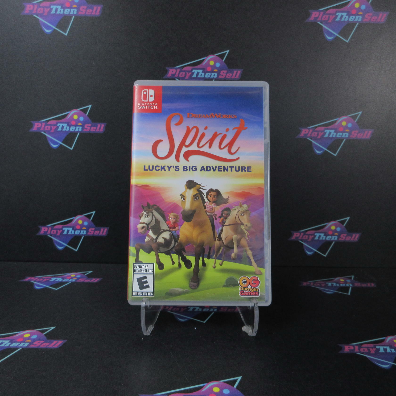 Dreamworks Spirit Lucky's Big Adventure Nintendo Switch - Like New