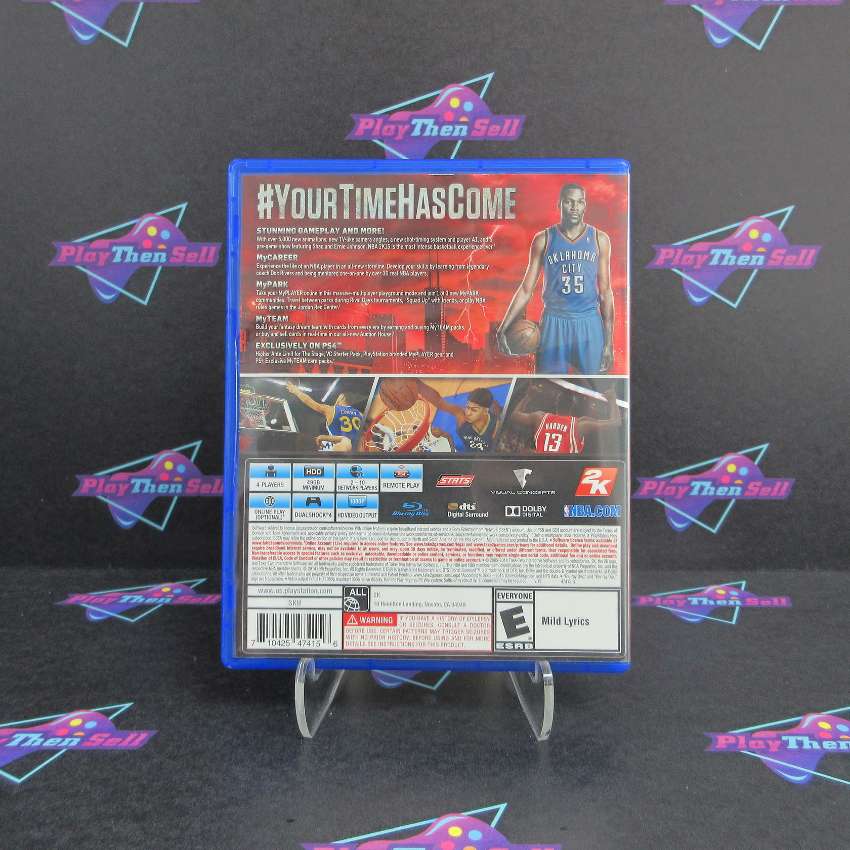 NBA 2K15 PS4 PlayStation 4 - Like New