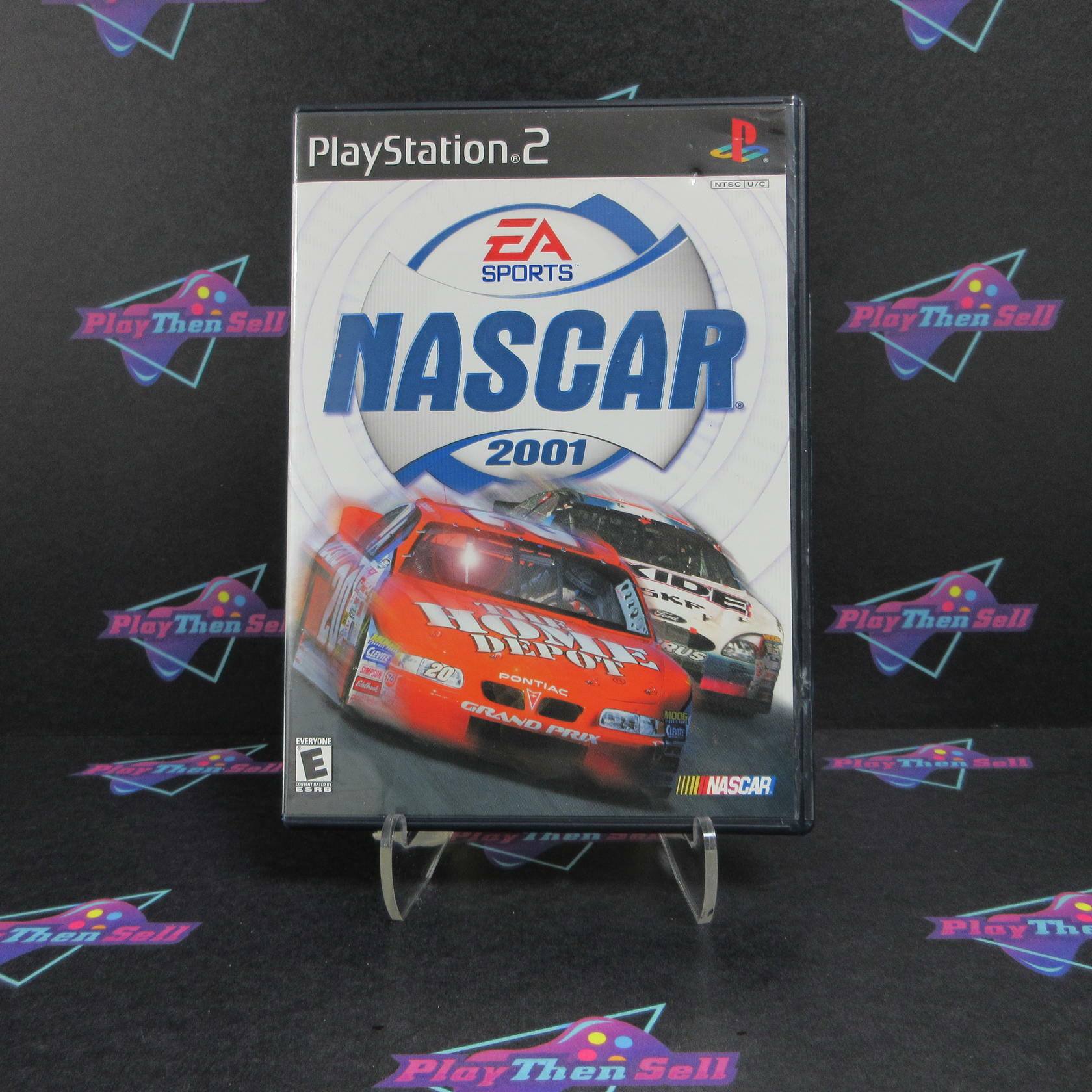 NASCAR 2001 PS2 Playstation 2 + Reg Card - Like New