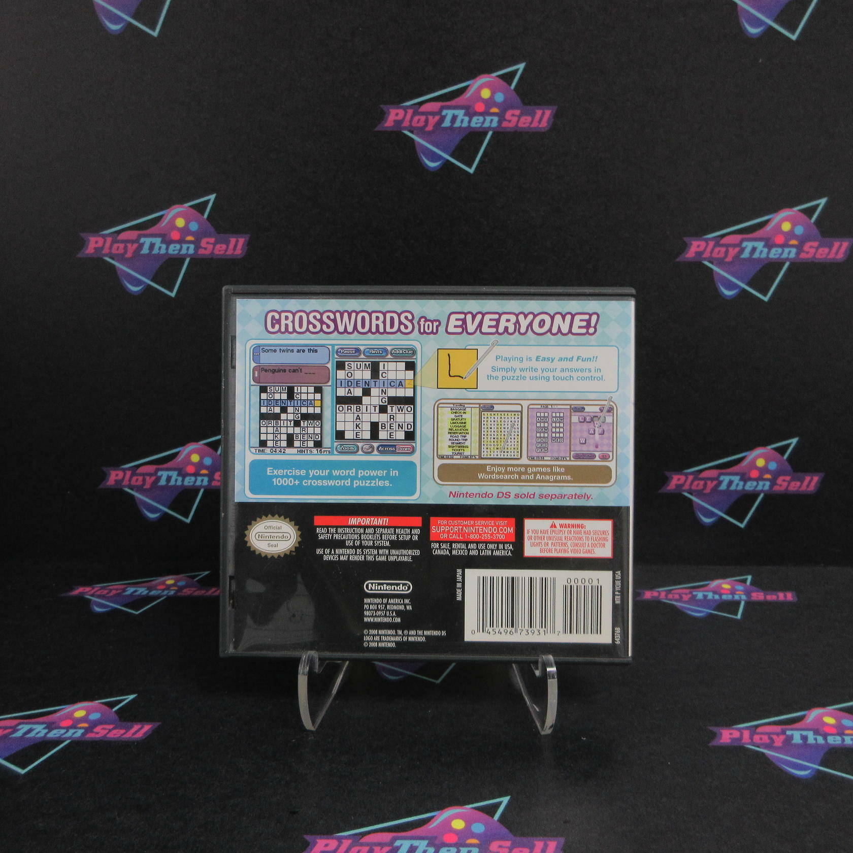Crosswords Nintendo DS - Like New