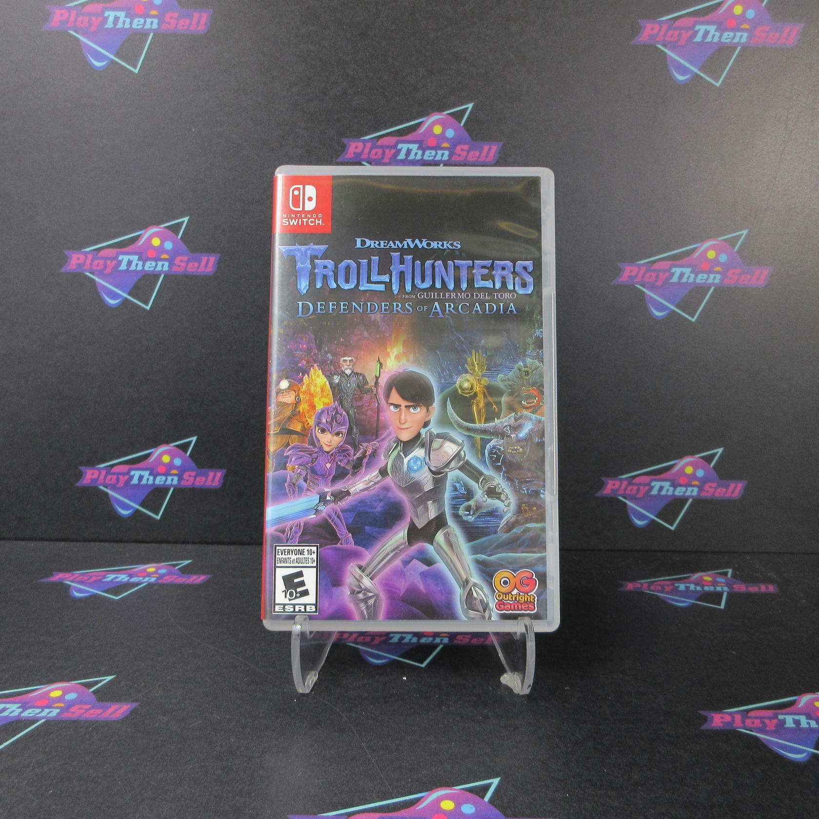 Trollhunters Defenders of Arcadia Nintendo Switch - Like New