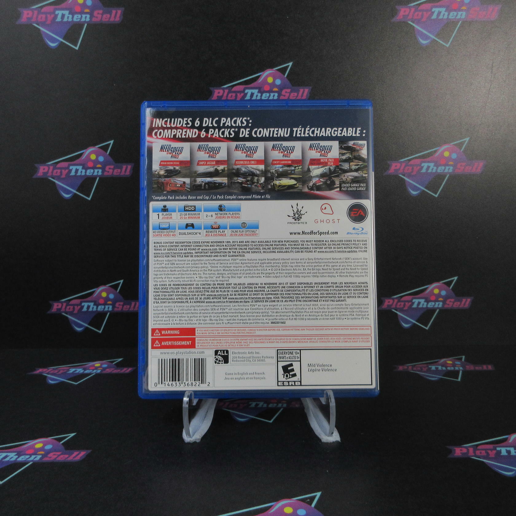 Need for Speed Rivals Complete Edition PS4 PlayStation 4 - Like New