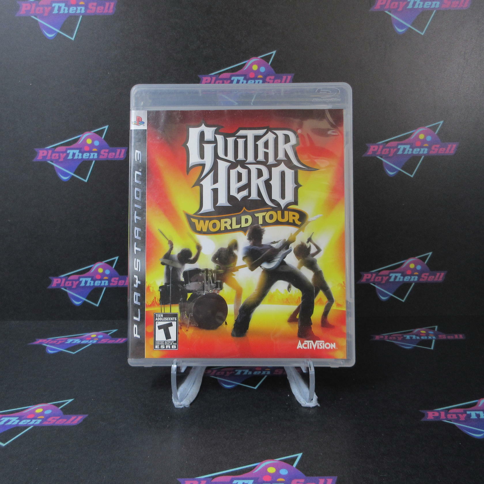 Guitar Hero World Tour PS3 PlayStation 3 AD Complete CIB - Very Good