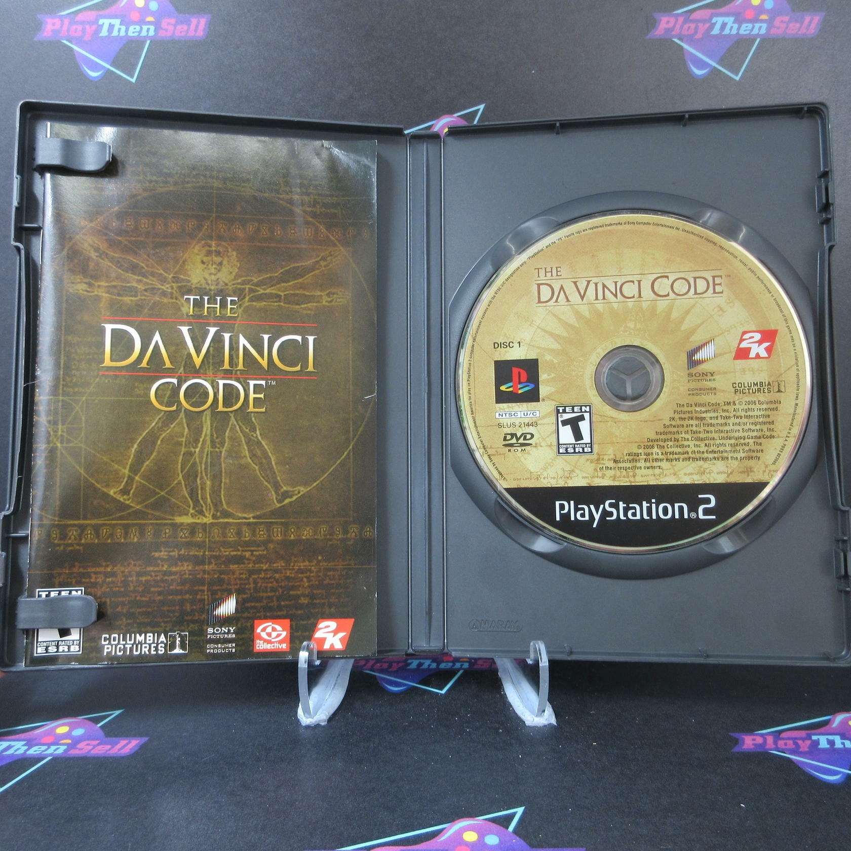 Da Vinci Code PS2 PlayStation 2 - Like New