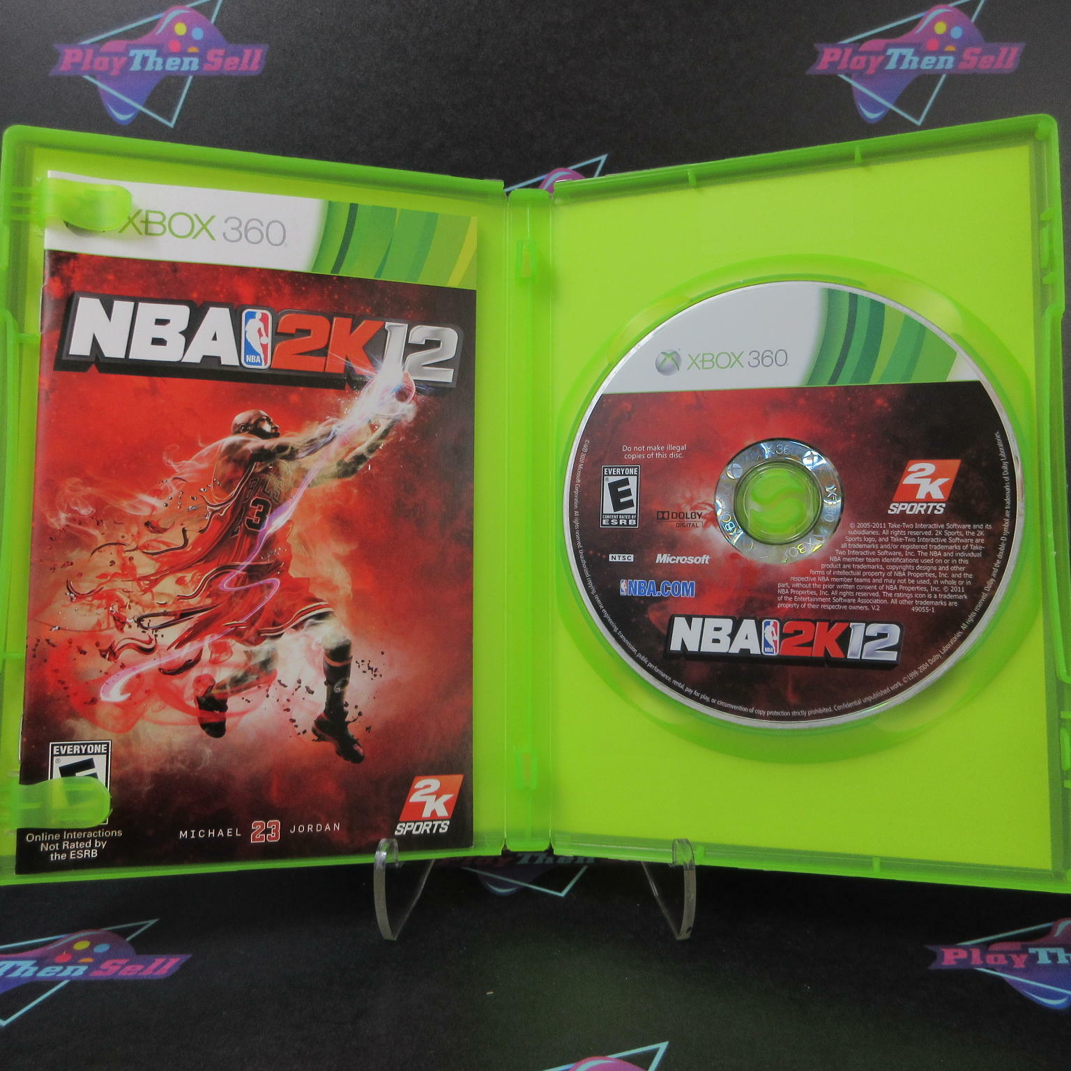 NBA 2K12 Michael Jordan Xbox 360 - Like New