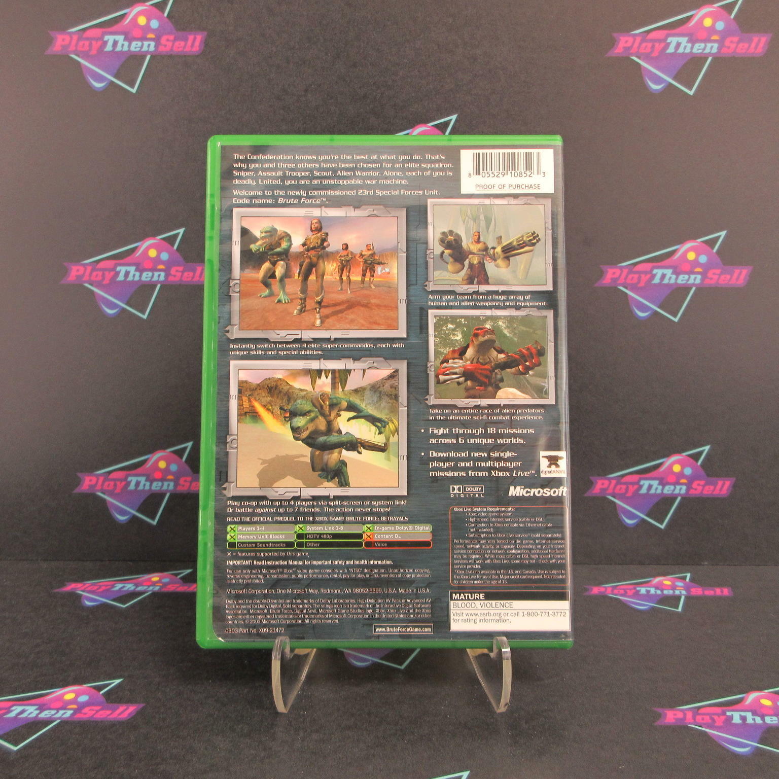 Brute Force Xbox - Like New