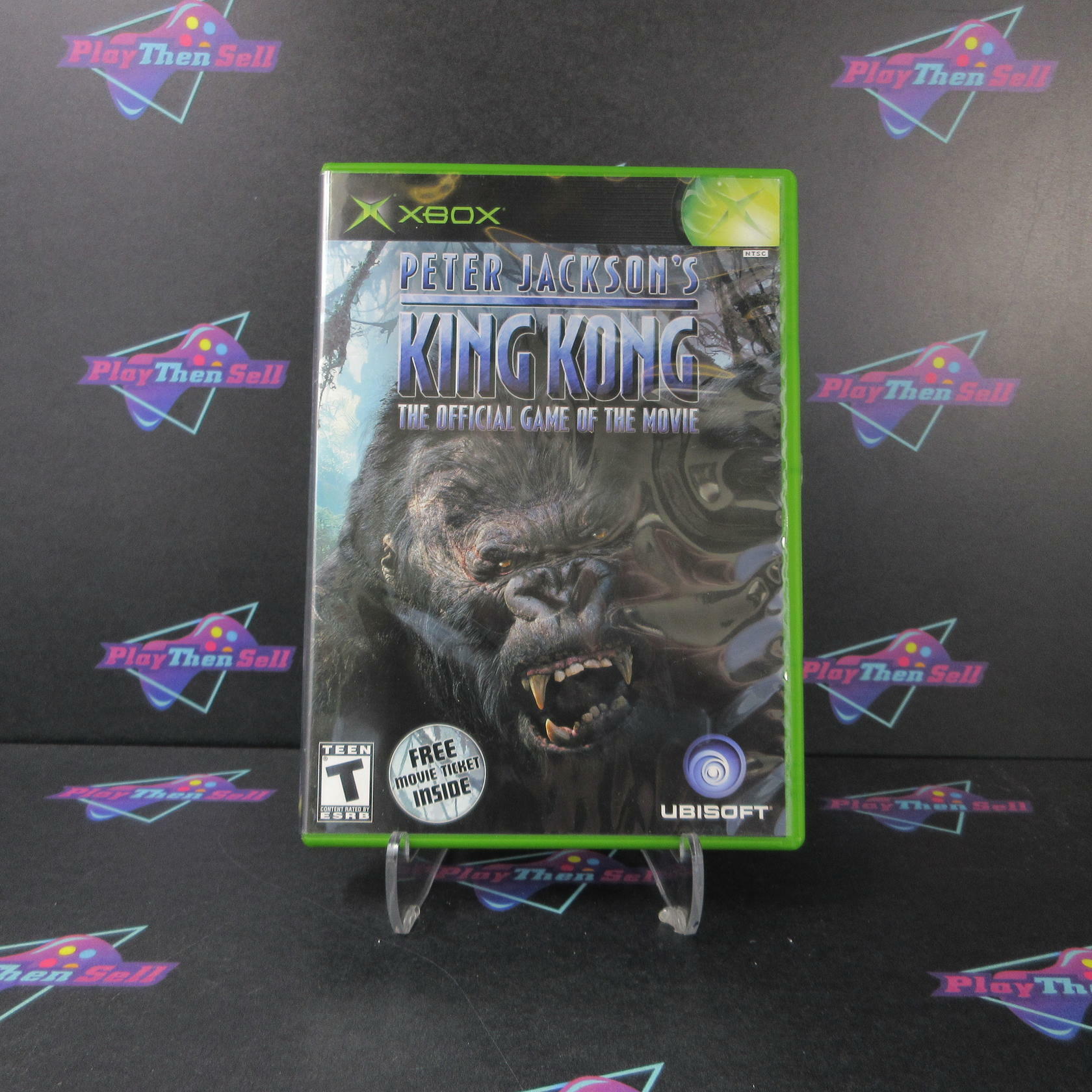 Peter Jackson's King Kong Xbox + Movie Ticket - Like New