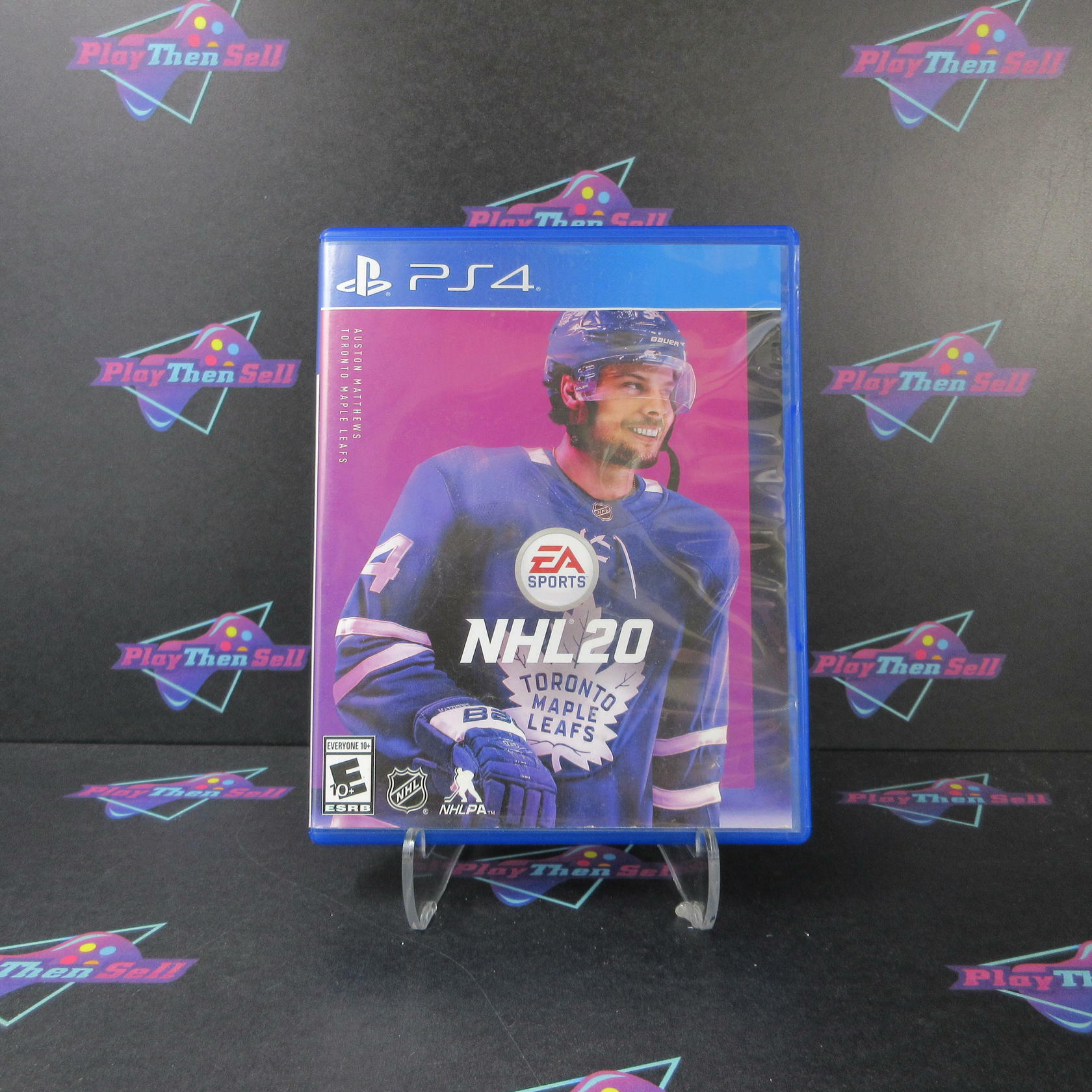 NHL 20 PS4 PlayStation 4 AD Complete CIB - Very Good