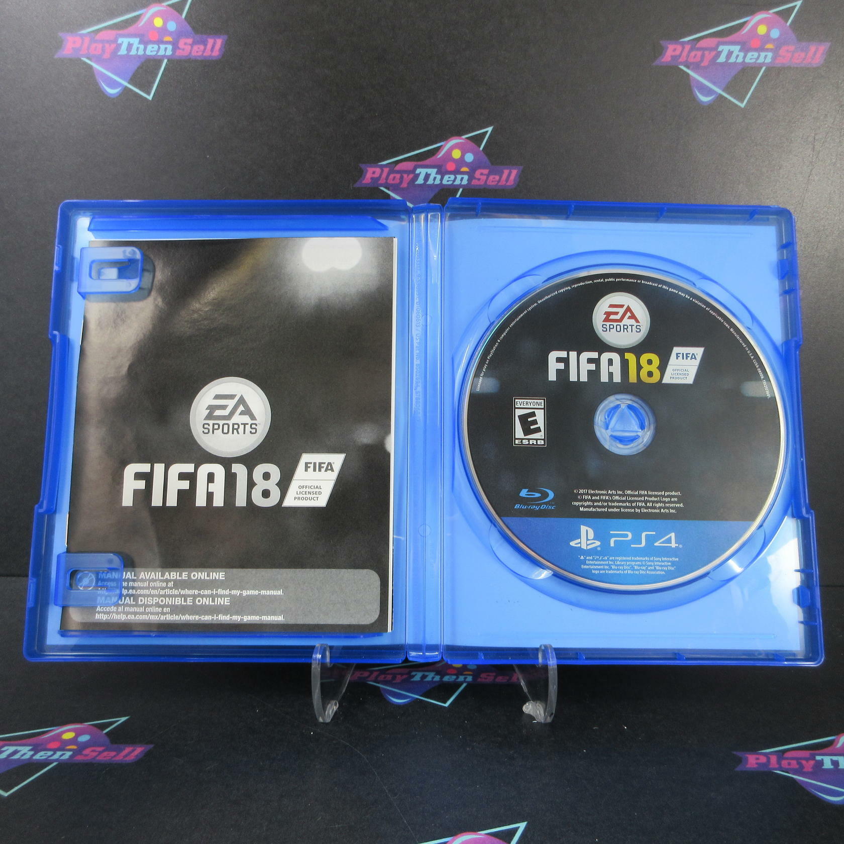 FIFA 18 World Cup Update PS4 PlayStation 4 AD Complete CIB - Very Good