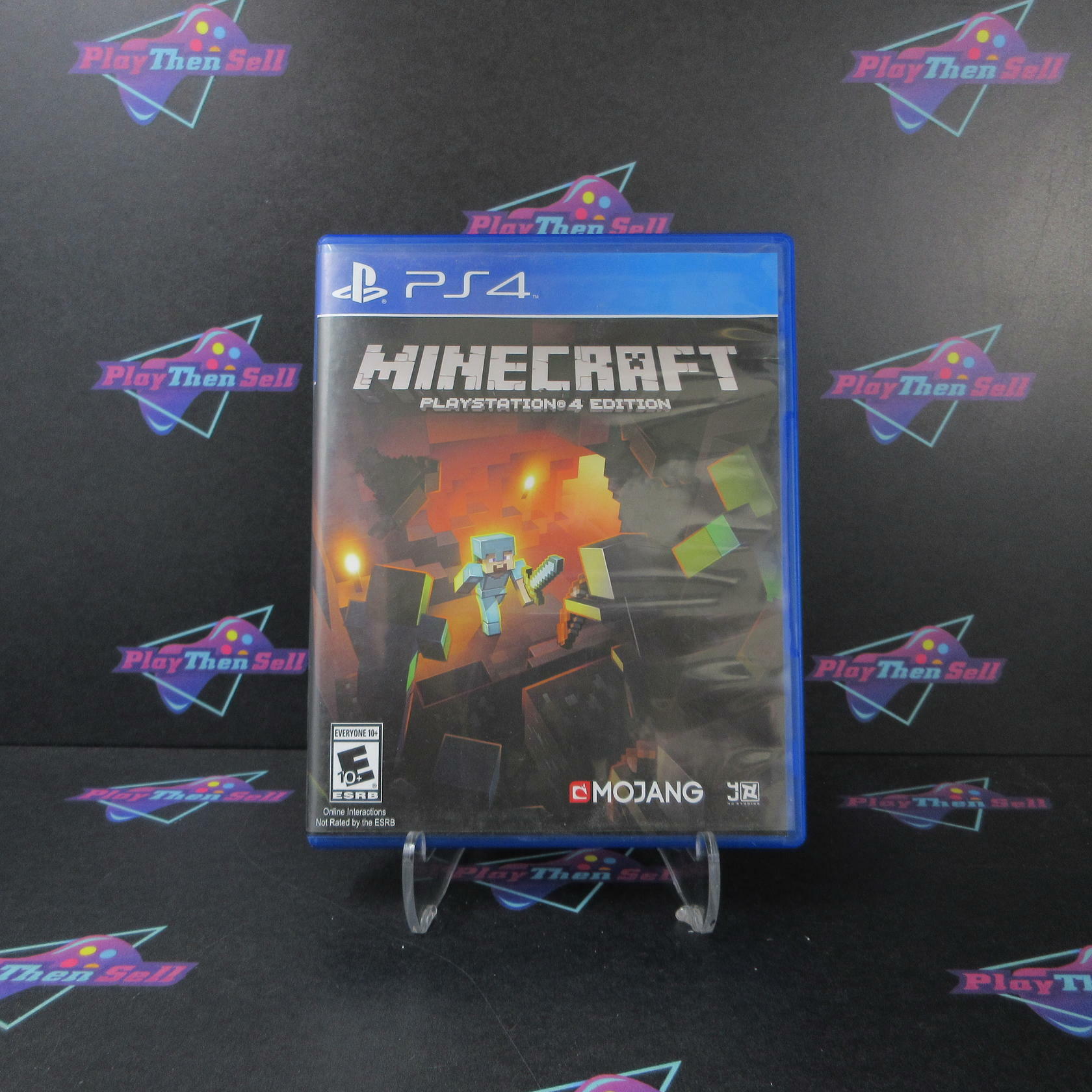 Minecraft PS4 PlayStation 4 DD Complete CIB - Very Good