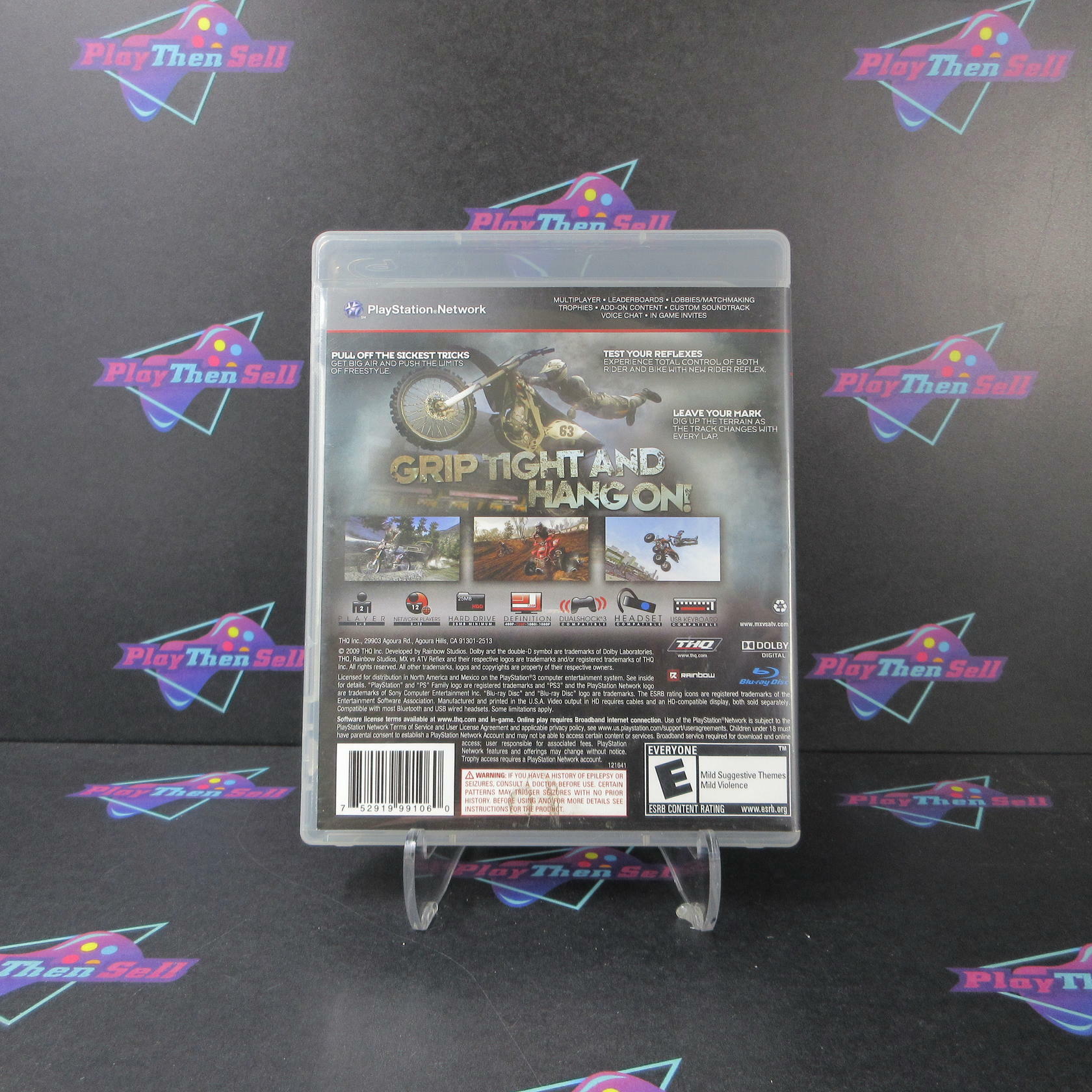 MX VS ATV Reflex PS3 PlayStation 3 AD/MD Complete CIB - Very Good