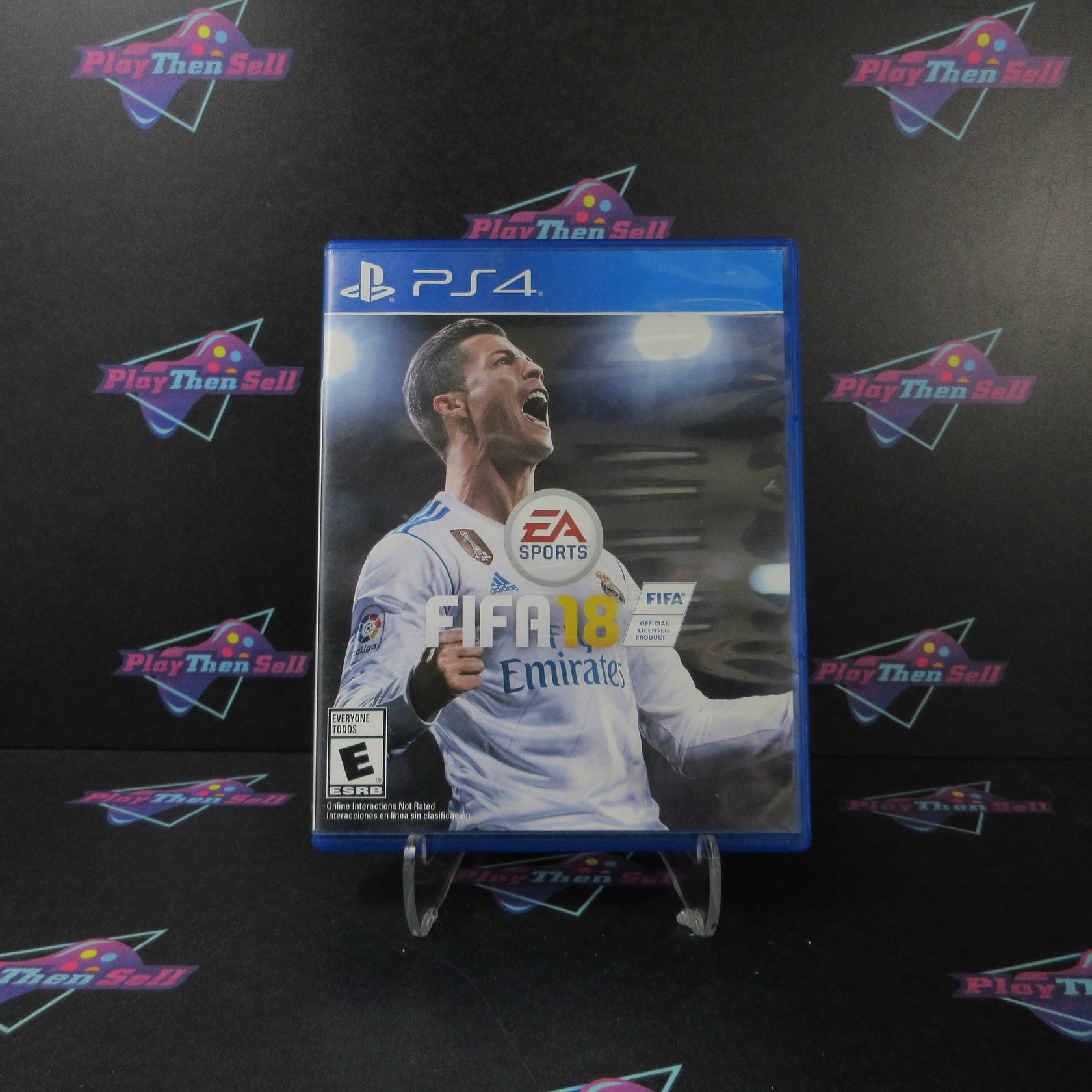 FIFA 18 World Cup Update PS4 PlayStation 4 AD Complete CIB - Very Good