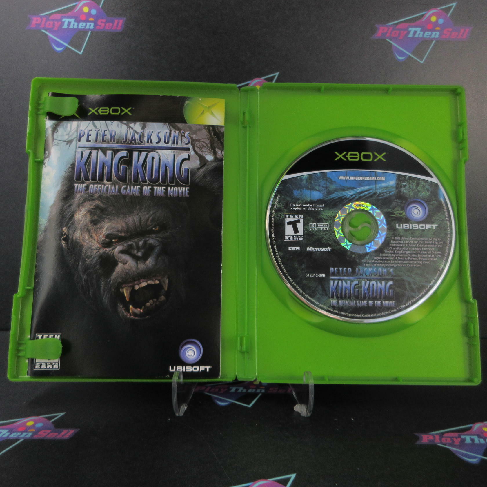 Peter Jackson's King Kong Xbox + Movie Ticket - Like New