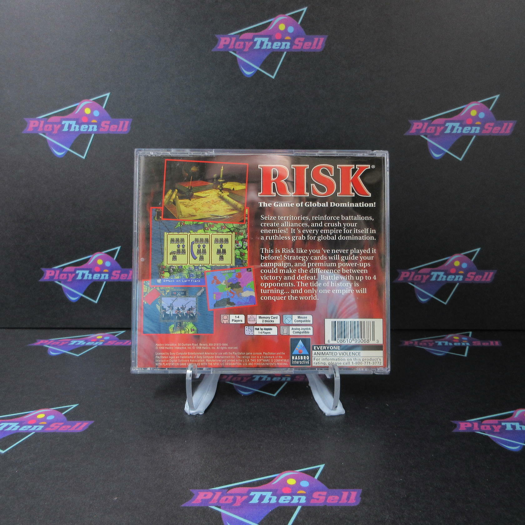 Risk PS1 PlayStation 1 - Like New